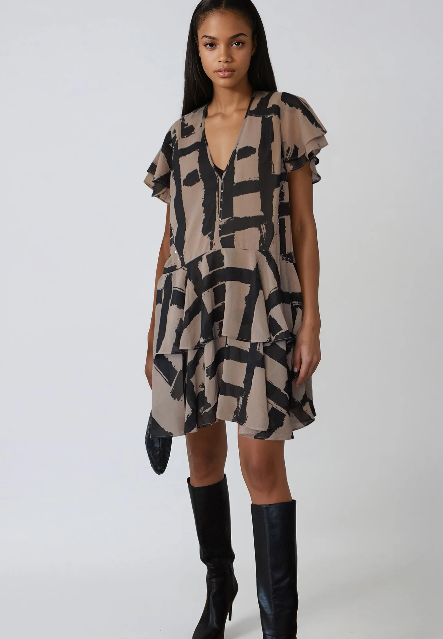 JANET DRESS SELVAGE COCO - Image 3