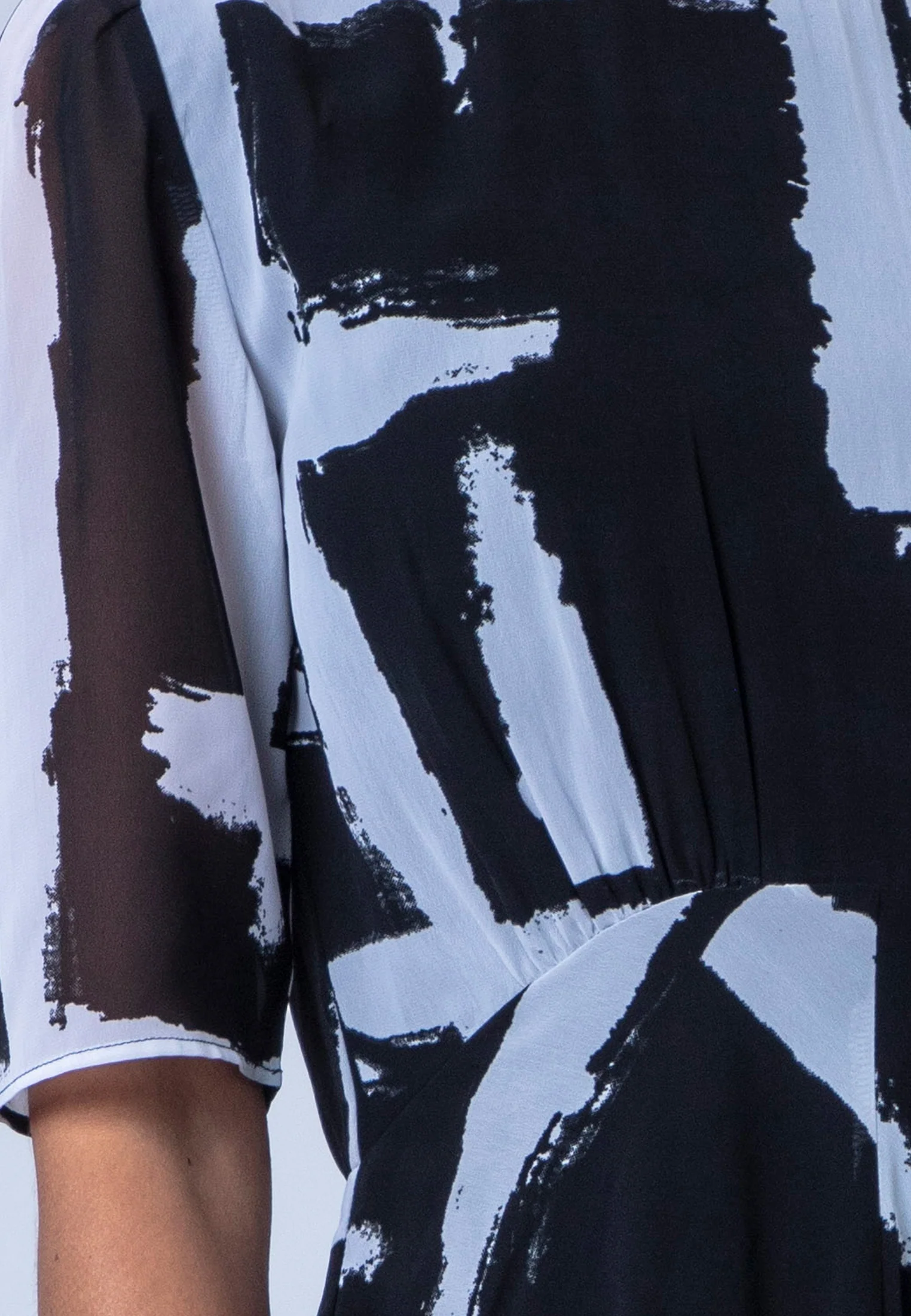 SIENNA MAXI DRESS SELVAGE BLACK - Image 6