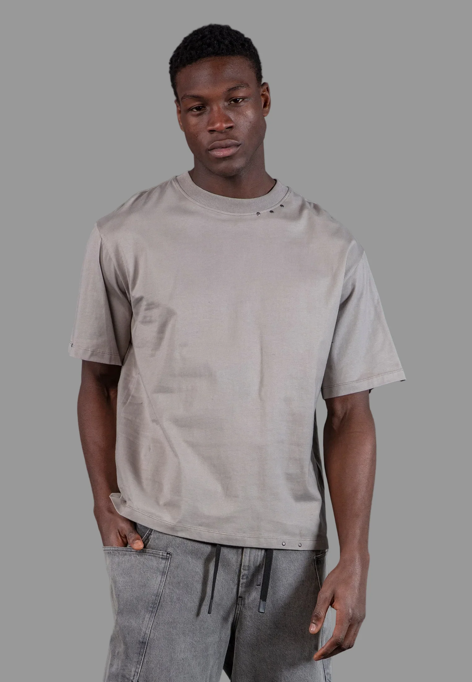 ACID RIPPER T-SHIRT CEMENT GREY - Image 2