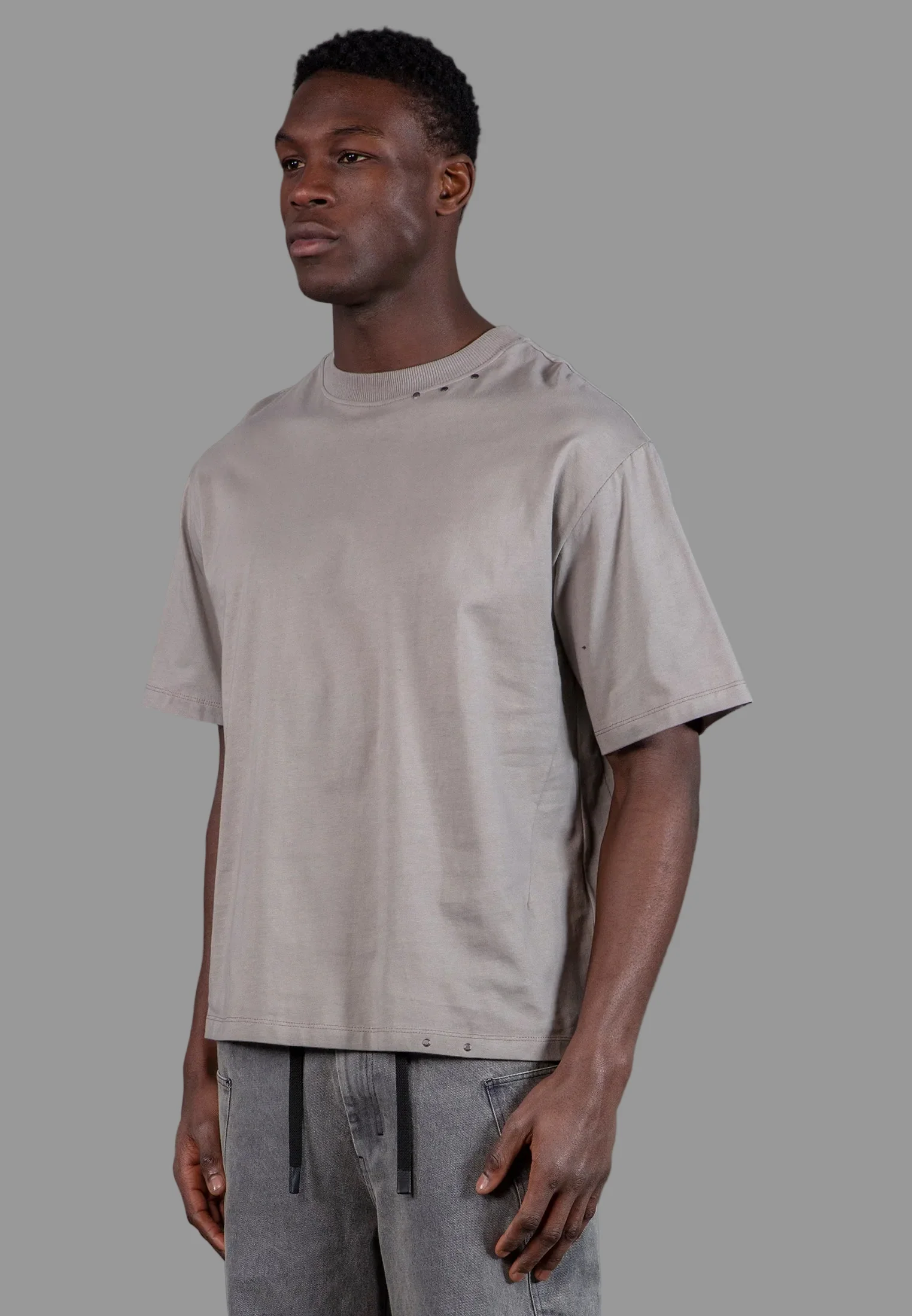 ACID RIPPER T-SHIRT CEMENT GREY - Image 4