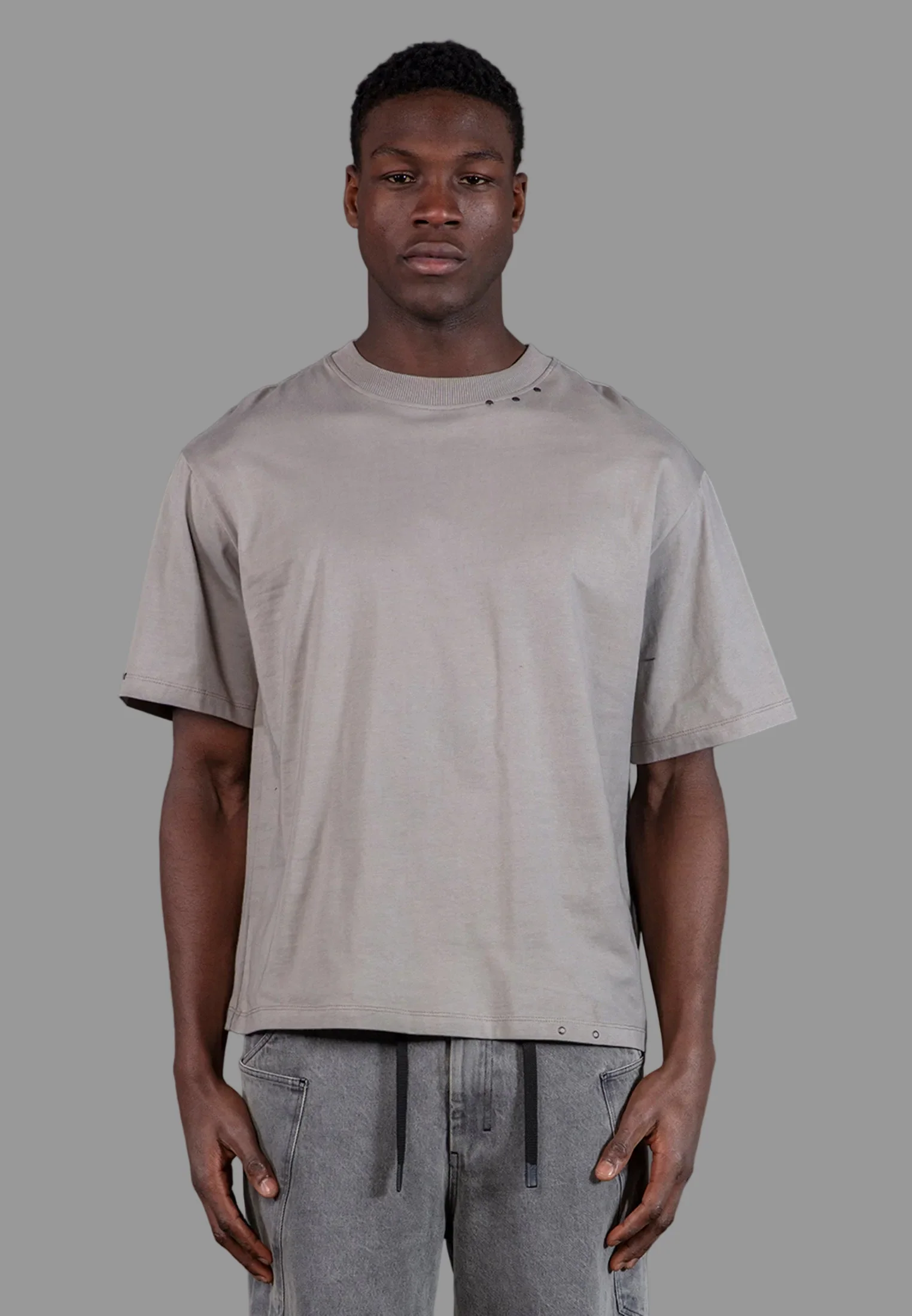 ACID RIPPER T-SHIRT CEMENT GREY - Image 6