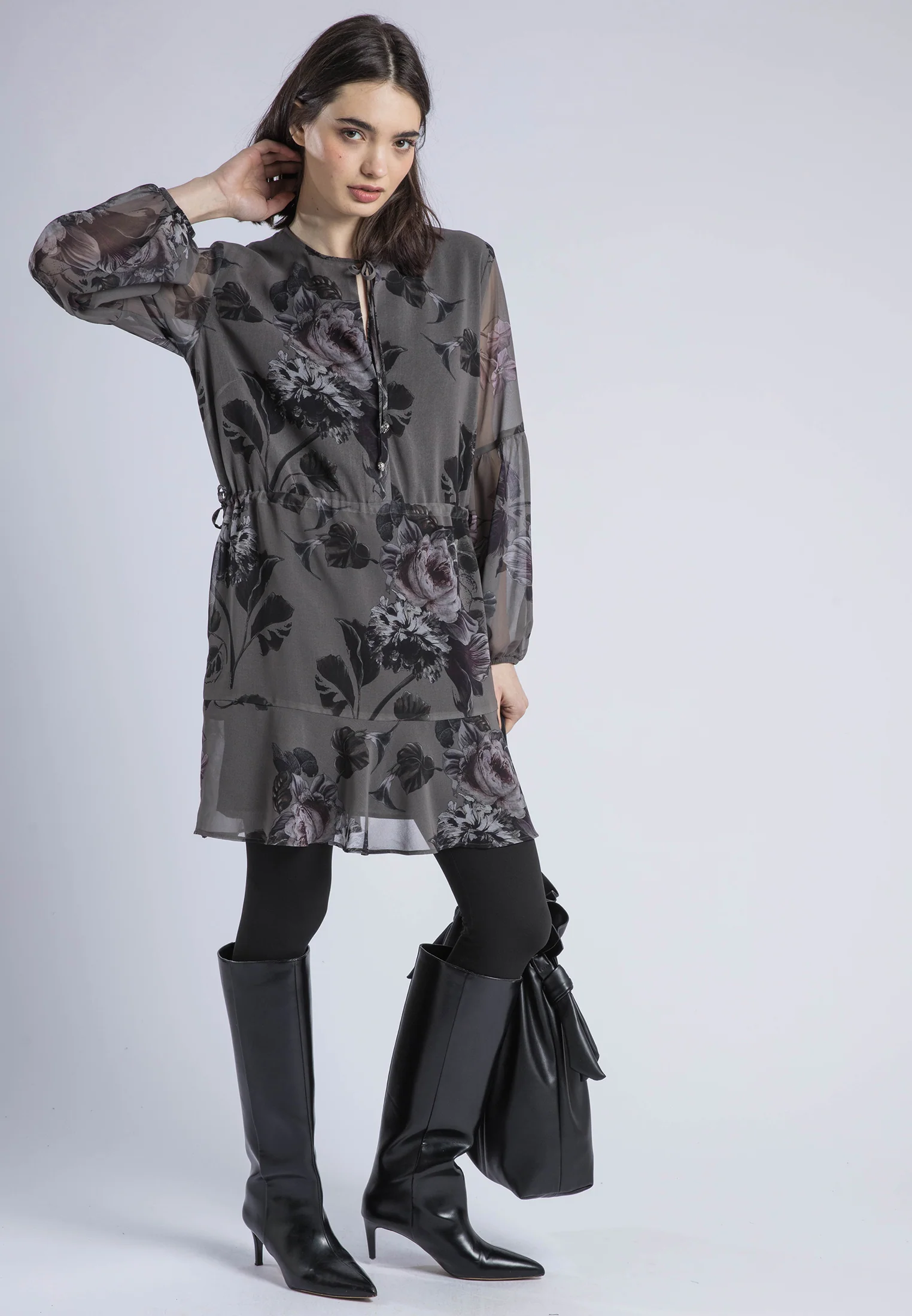 AIDA SHORT DRESS FLORAL - Image 3