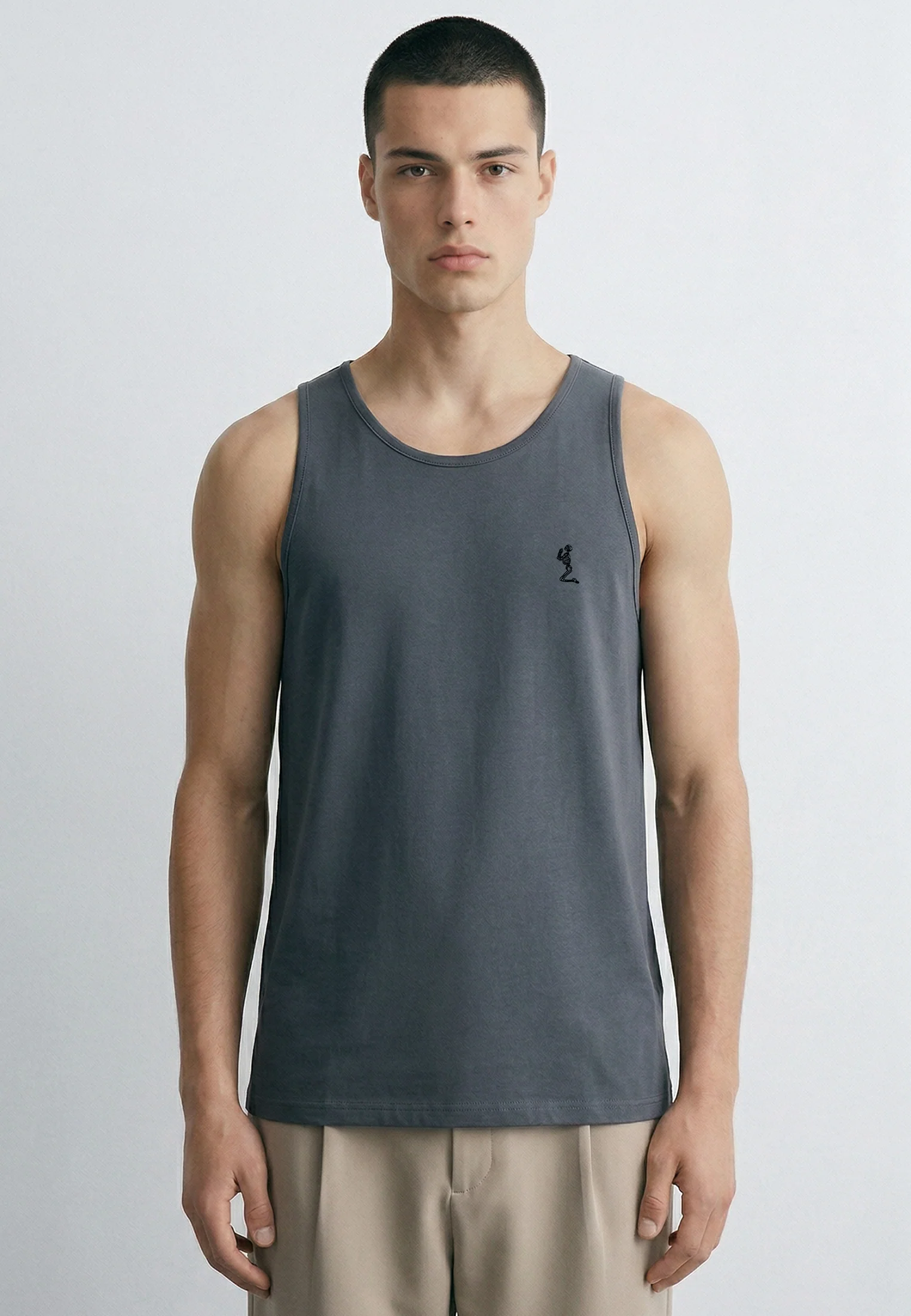 ALBION VEST DARK METAL