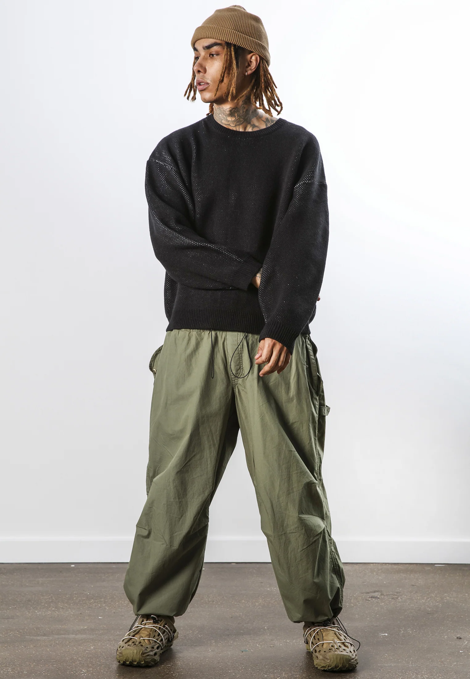 ANARCHY KNIT BLACK - Image 4