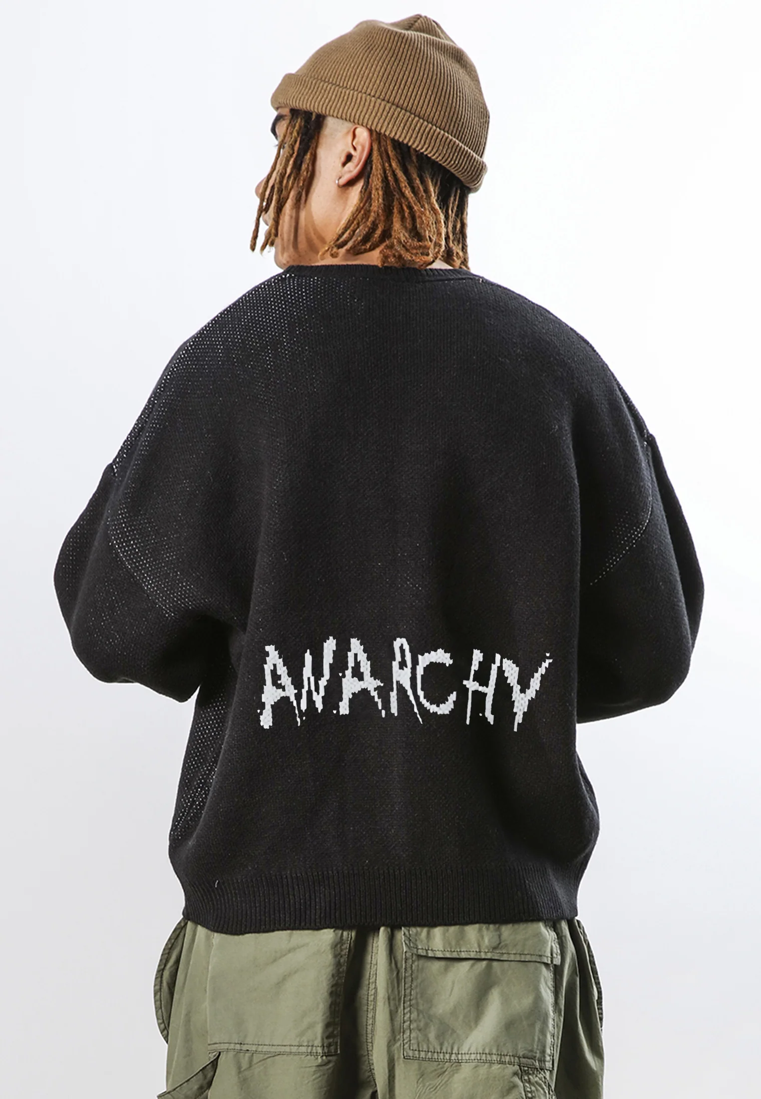 ANARCHY KNIT BLACK - Image 5