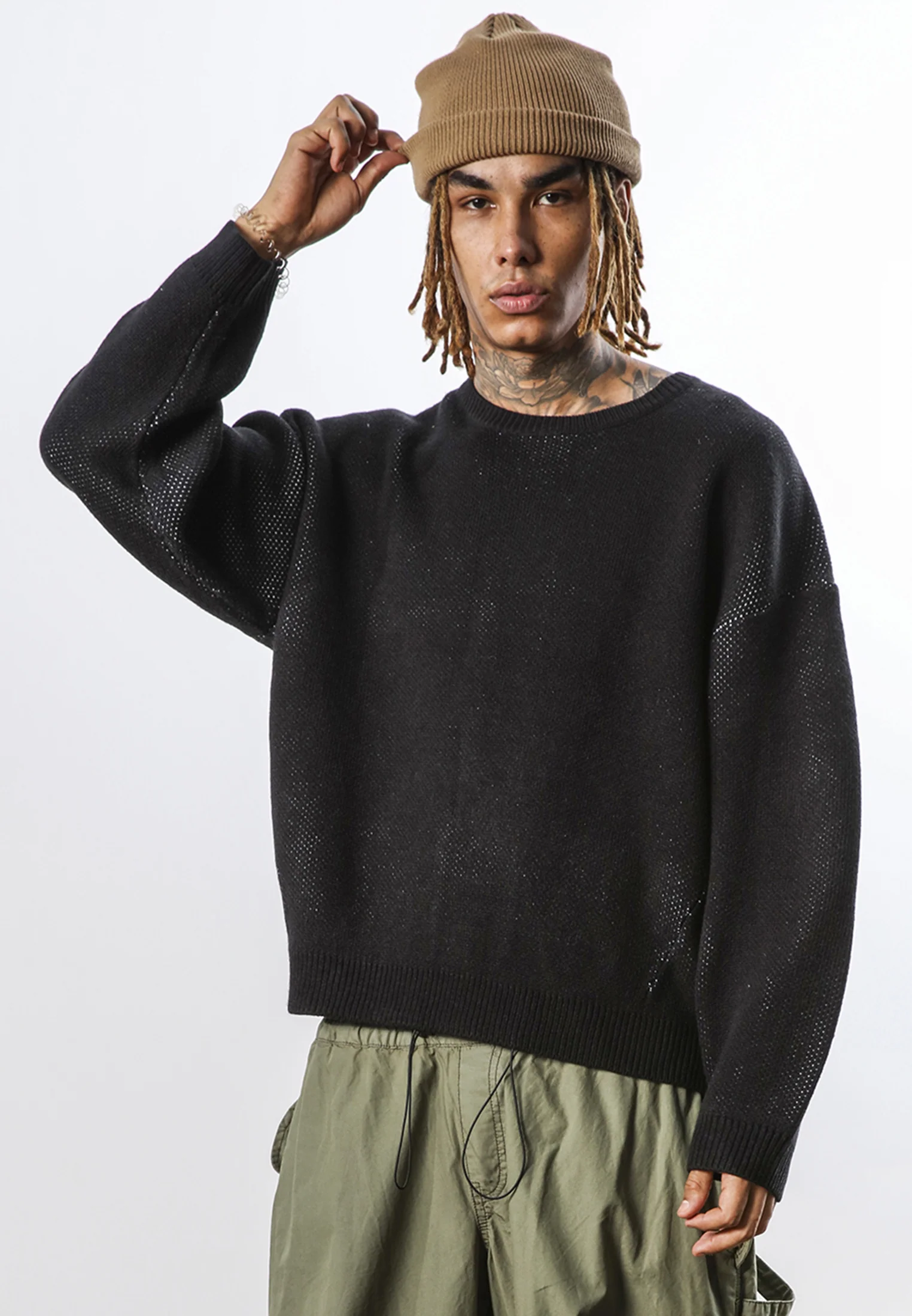 ANARCHY KNIT BLACK - Image 6