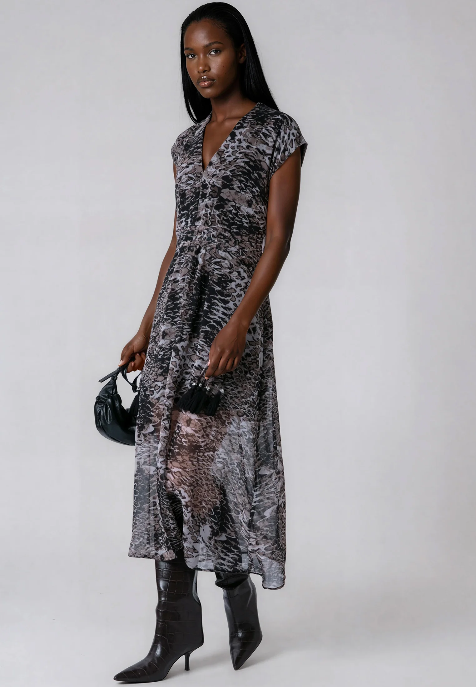 EMERALD DRESS ADDER BROWN - Image 2