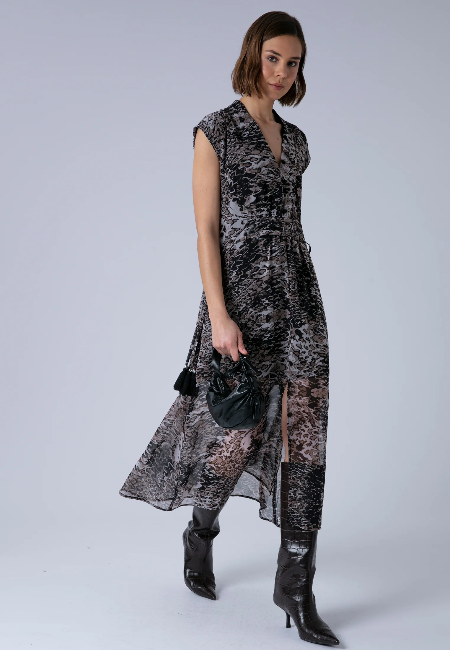 EMERALD DRESS ADDER BROWN - Image 5