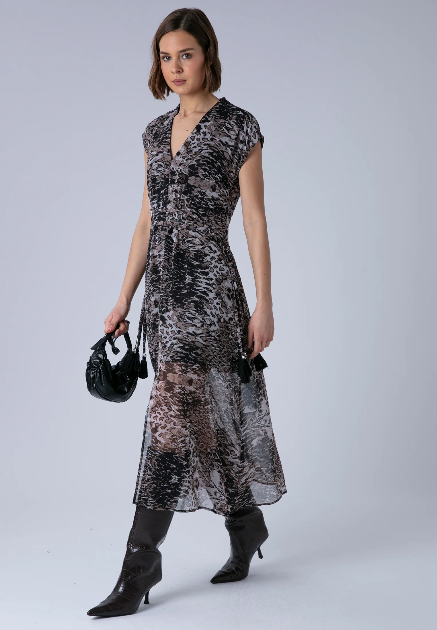 EMERALD DRESS ADDER BROWN - Image 6
