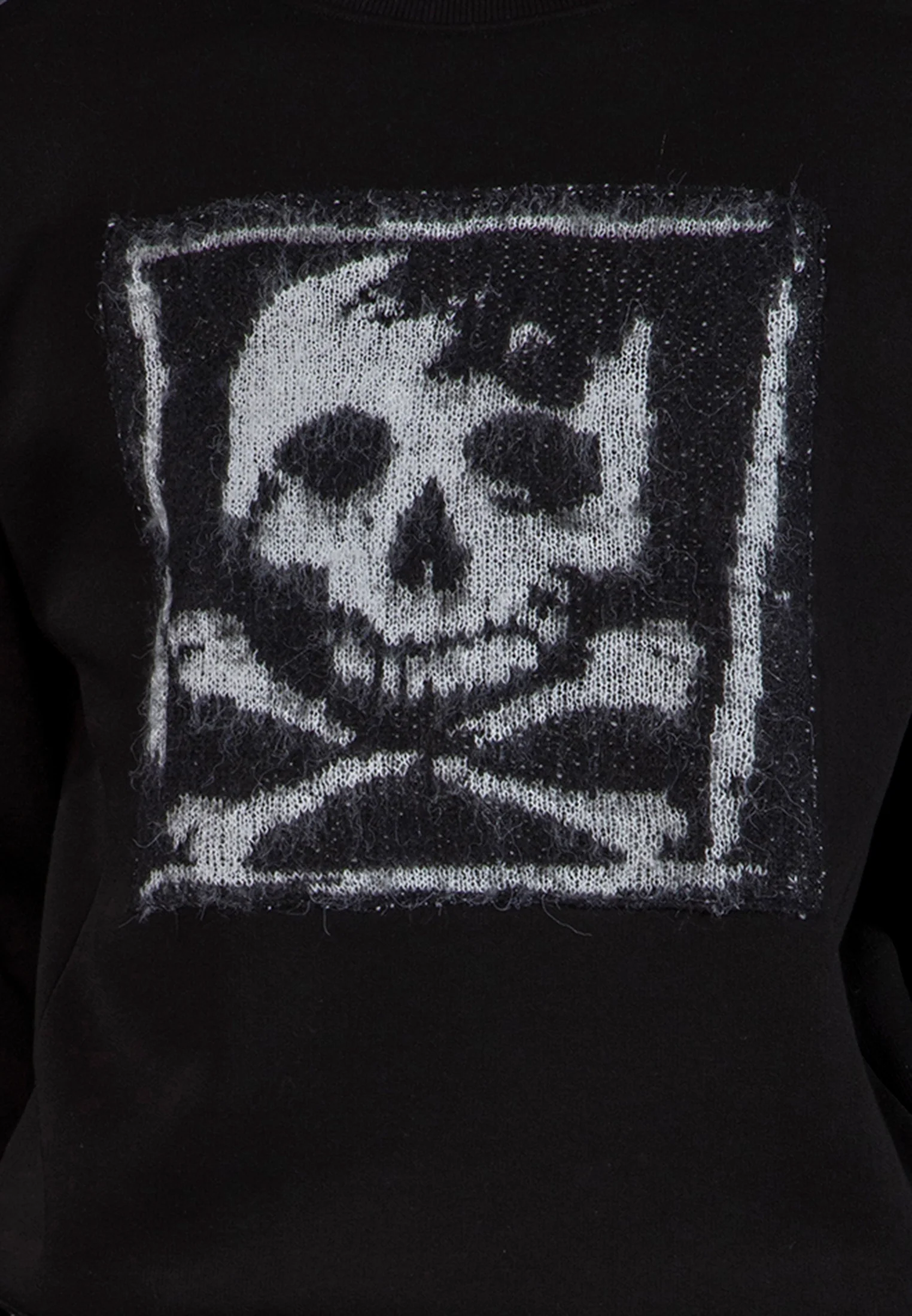 ANTARSIA SKULL SWEAT BLACK - Image 6