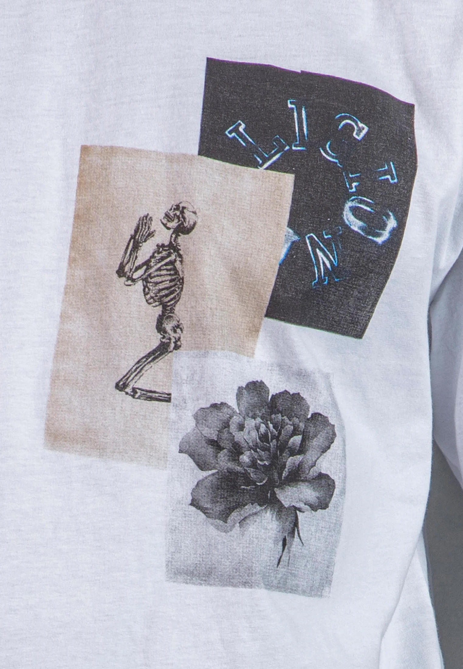 APPLIQUE T-SHIRT WHITE - Image 2