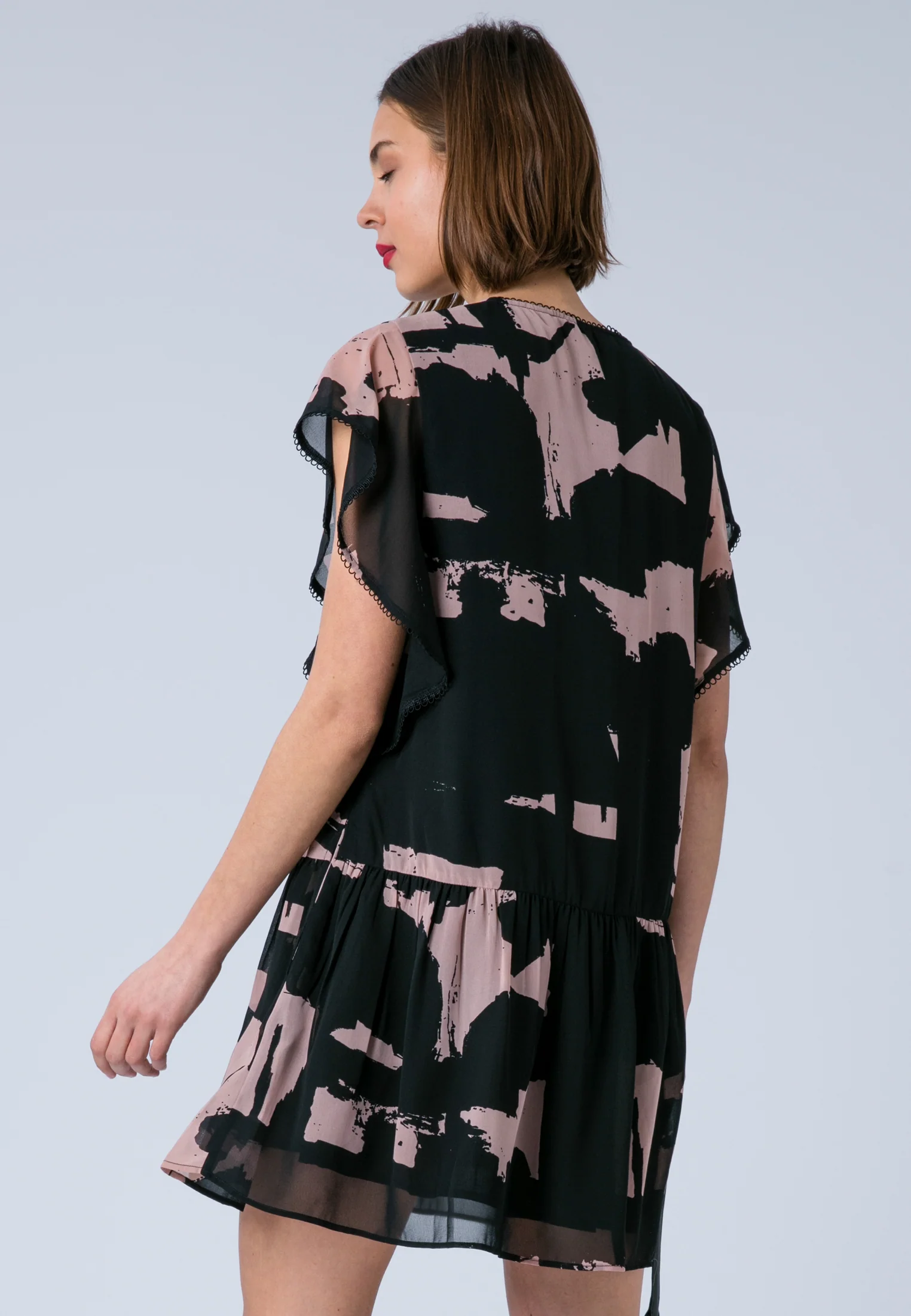 ARA TUNIC FACADE BLACK & ASHES - Image 3