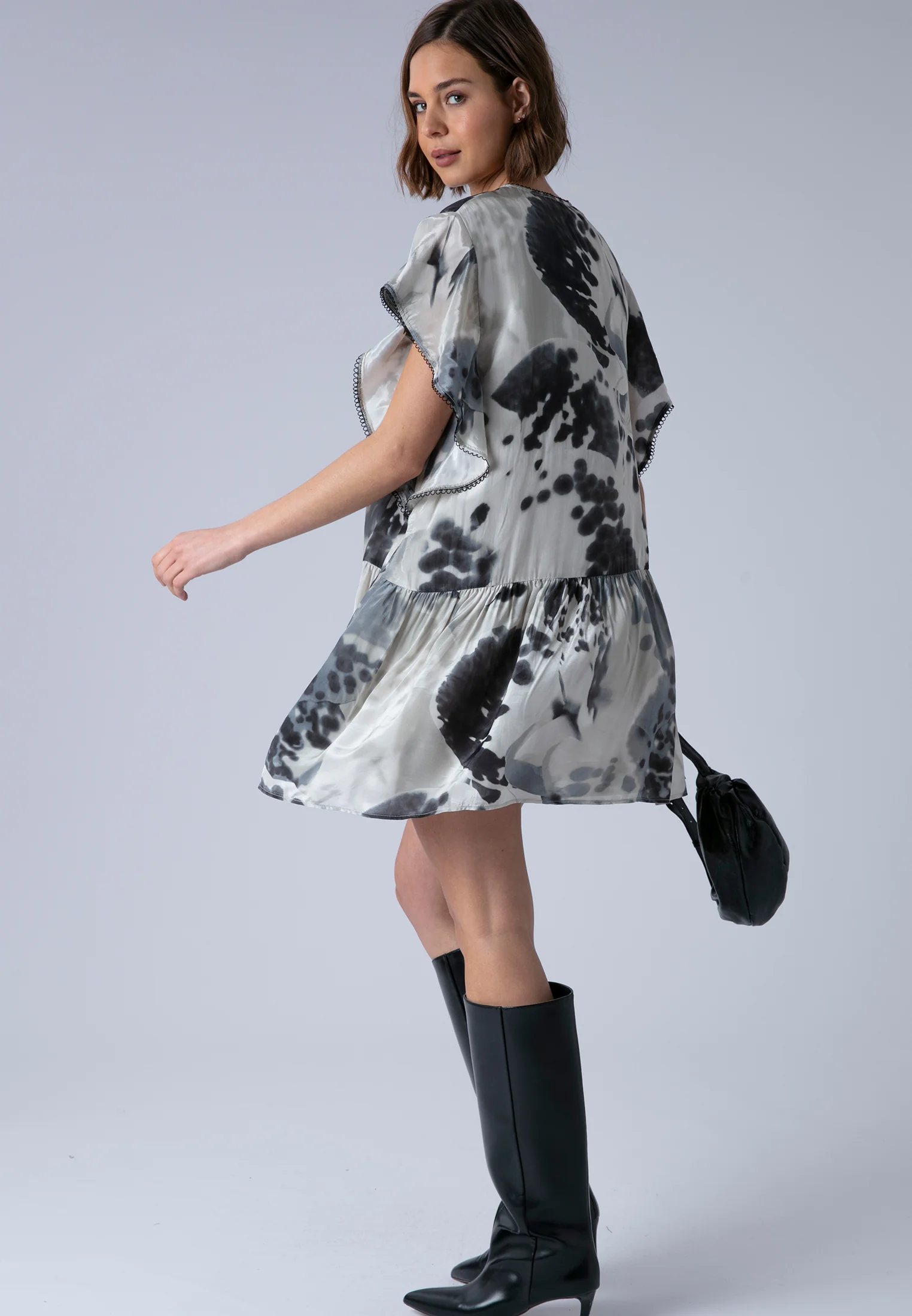 ARA TUNIC ORCHID BLACK - Image 7