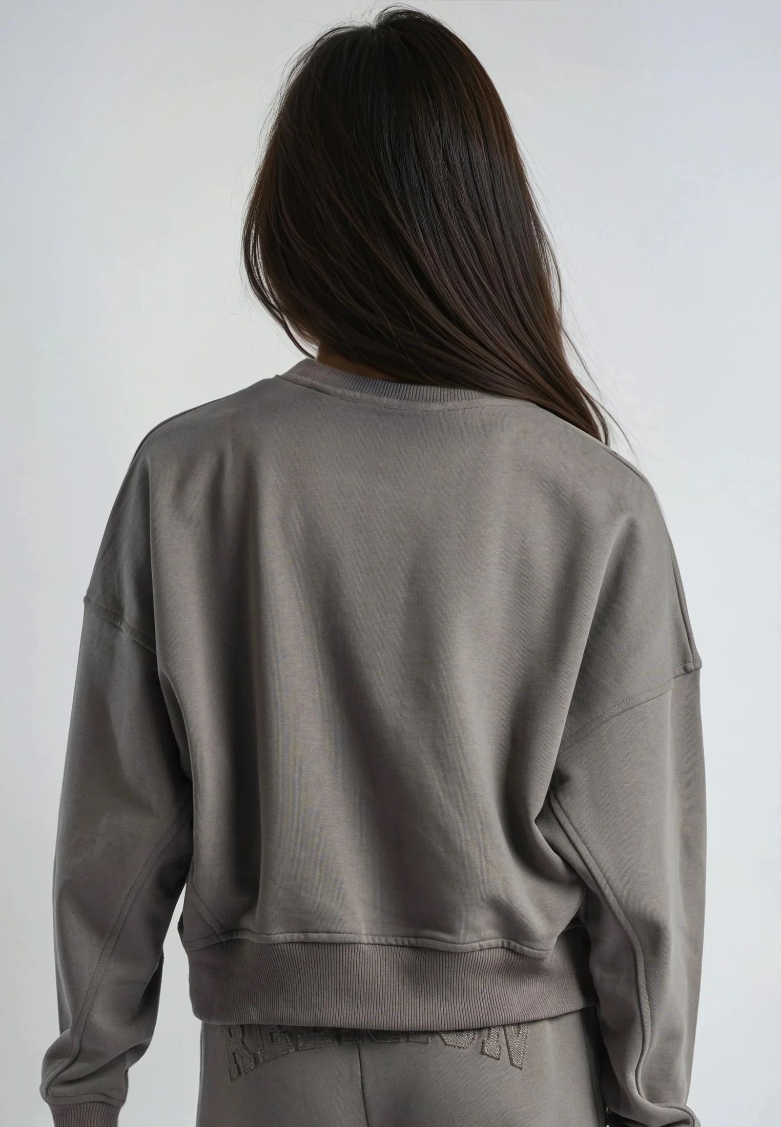 APPLIQUE BATWING SWEAT BRINDLE - Image 3