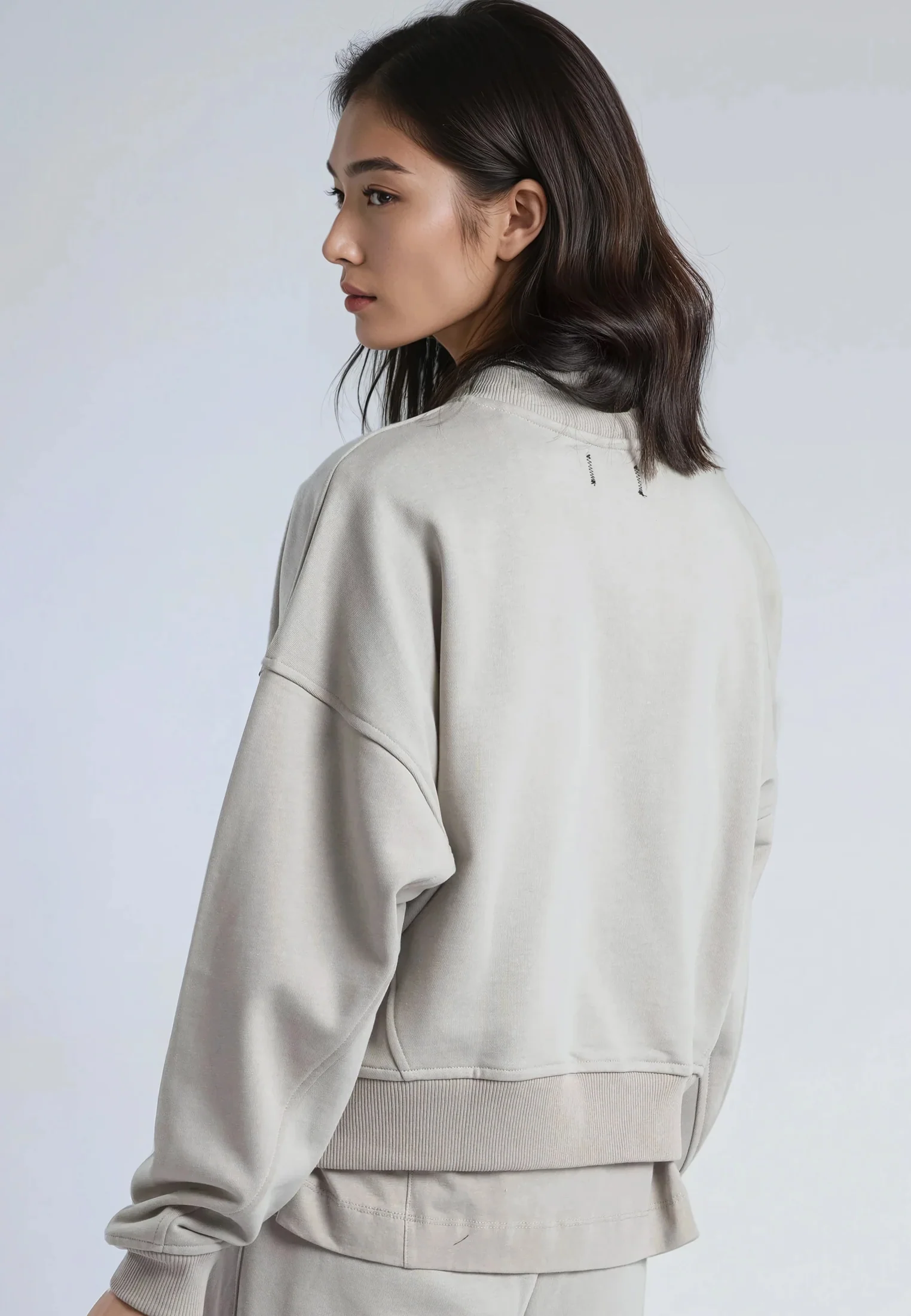 APPLIQUE BATWING SWEAT STONE - Image 3