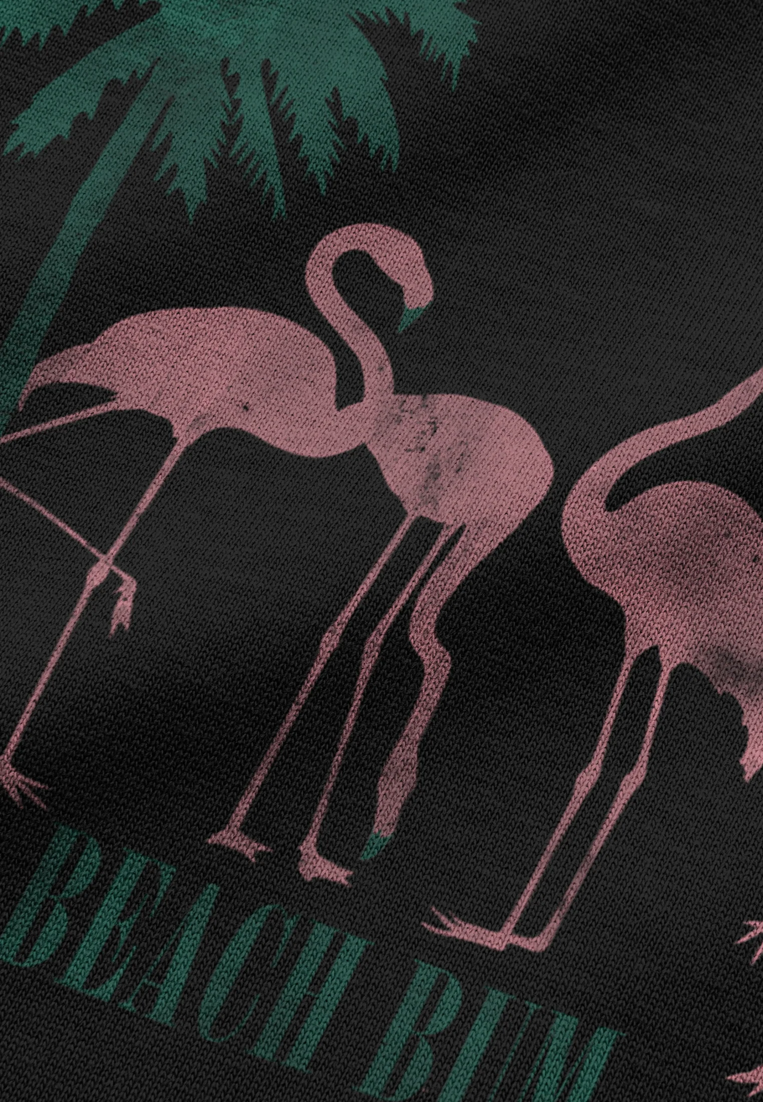 BEACH BUM T-SHIRT BLACK - Image 3