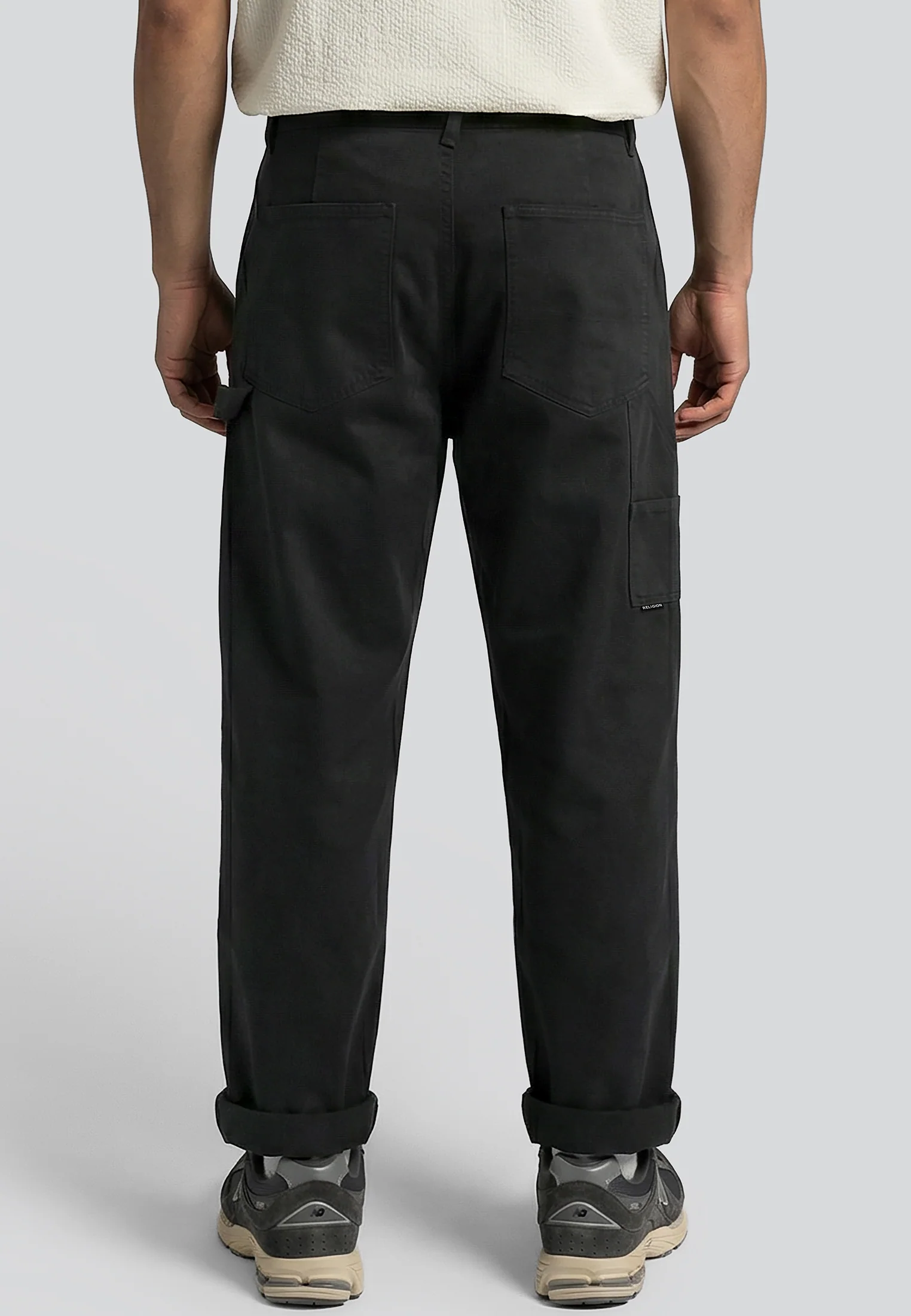 CARPENTER PANTS B BLACK - Image 3