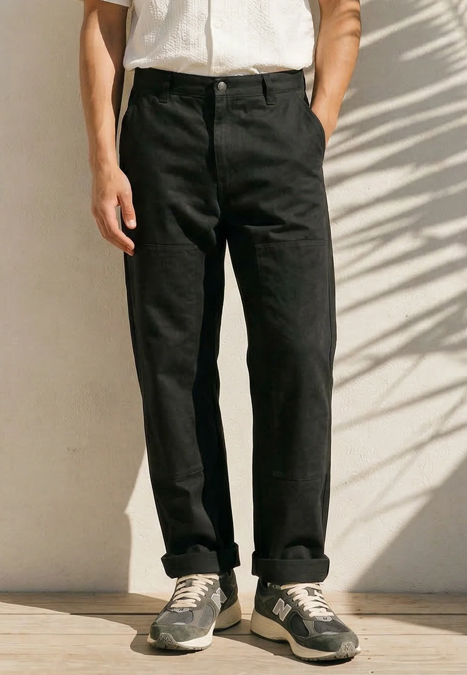 CARPENTER PANTS B BLACK - Image 6