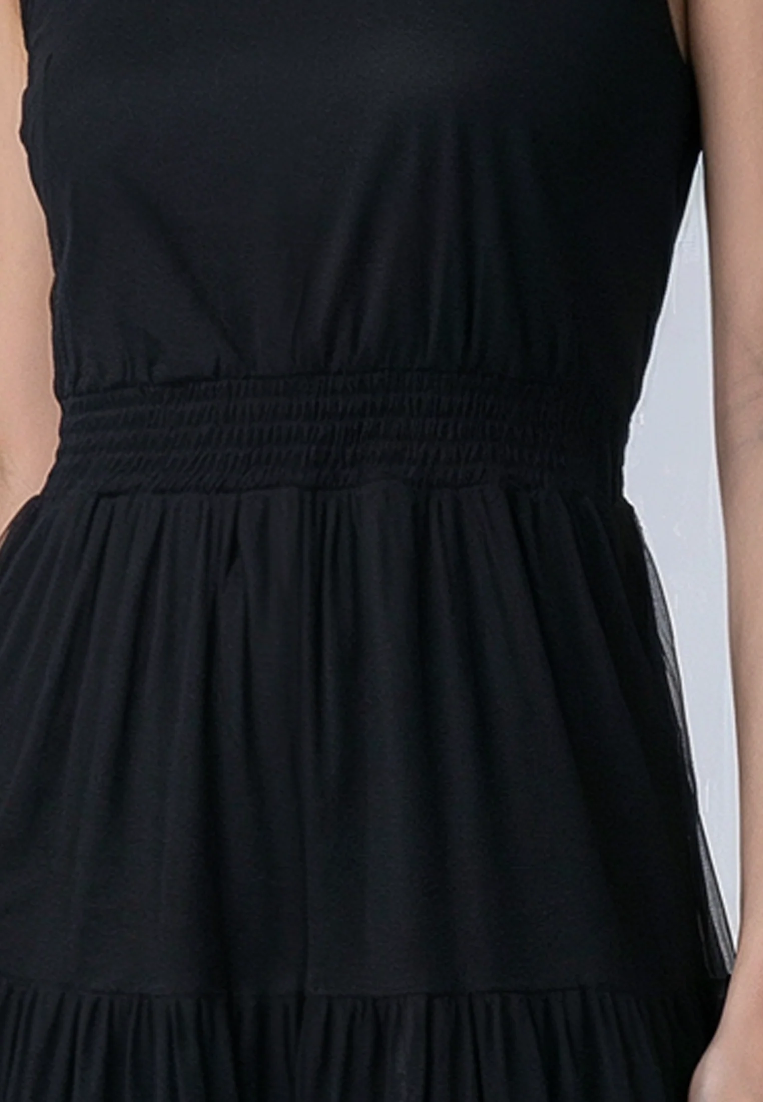MYLA MAXI DRESS JET BLACK - Image 6