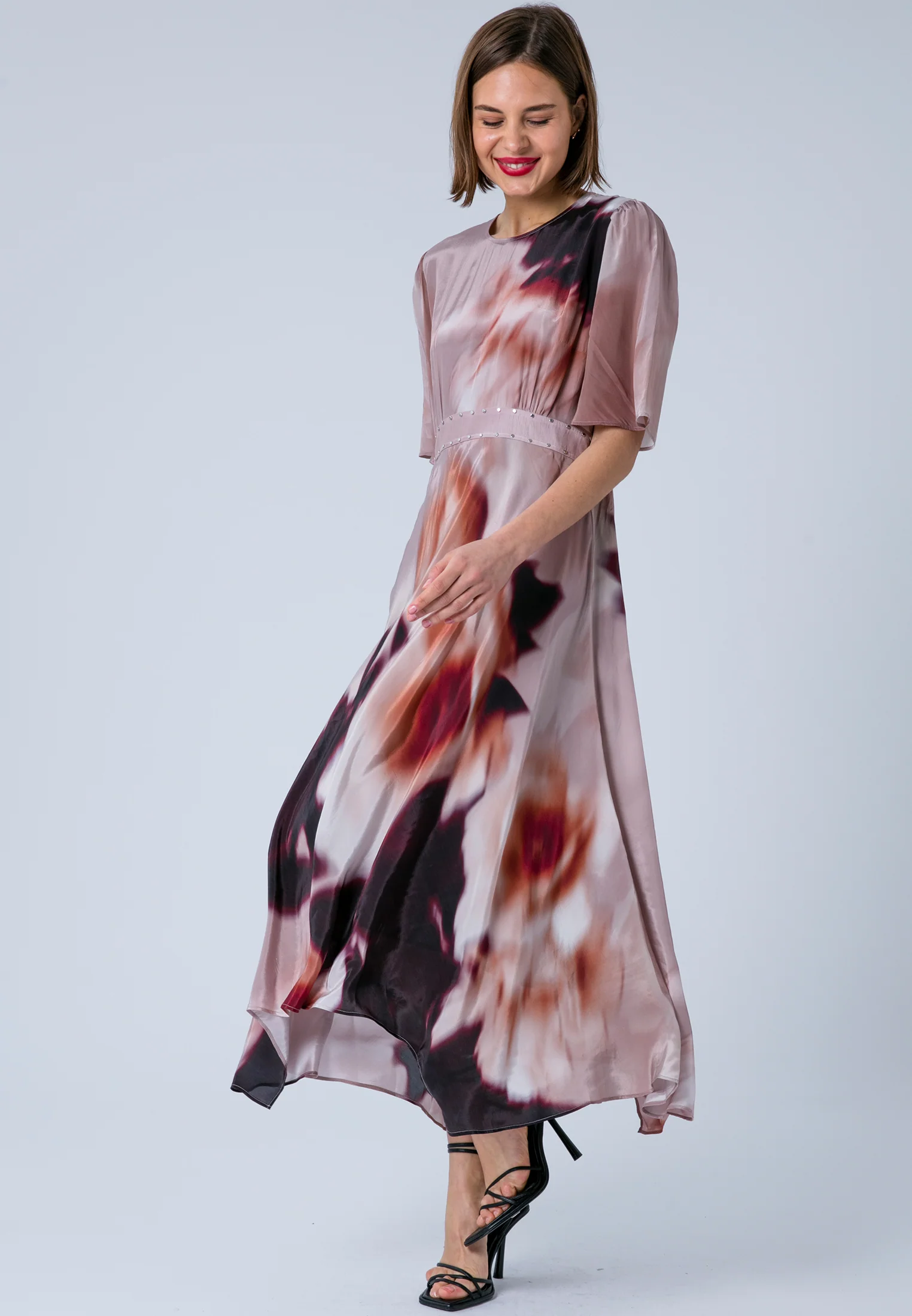 TORY TEA DRESS BLUR ASHES - Image 3
