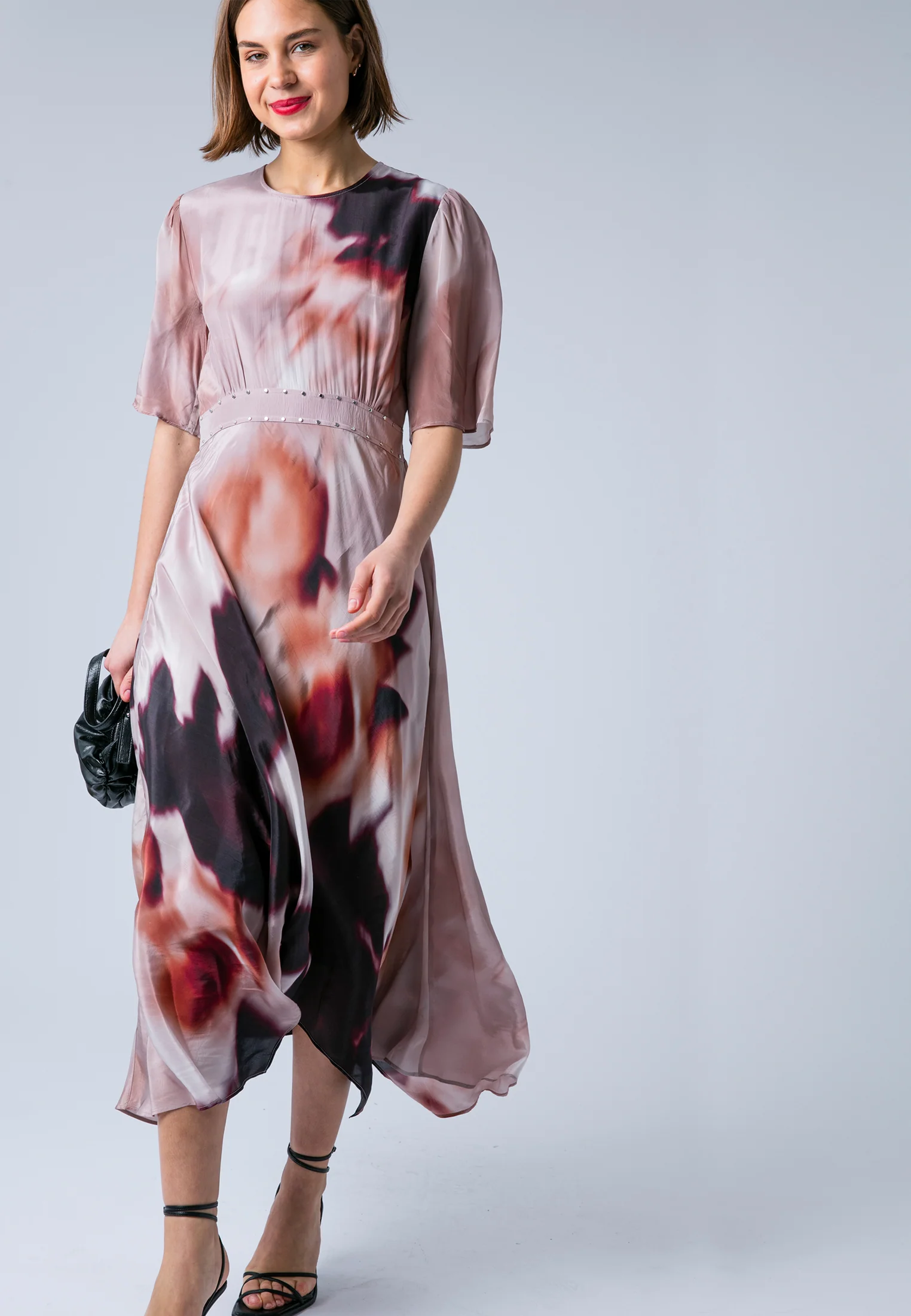 TORY TEA DRESS BLUR ASHES - Image 4