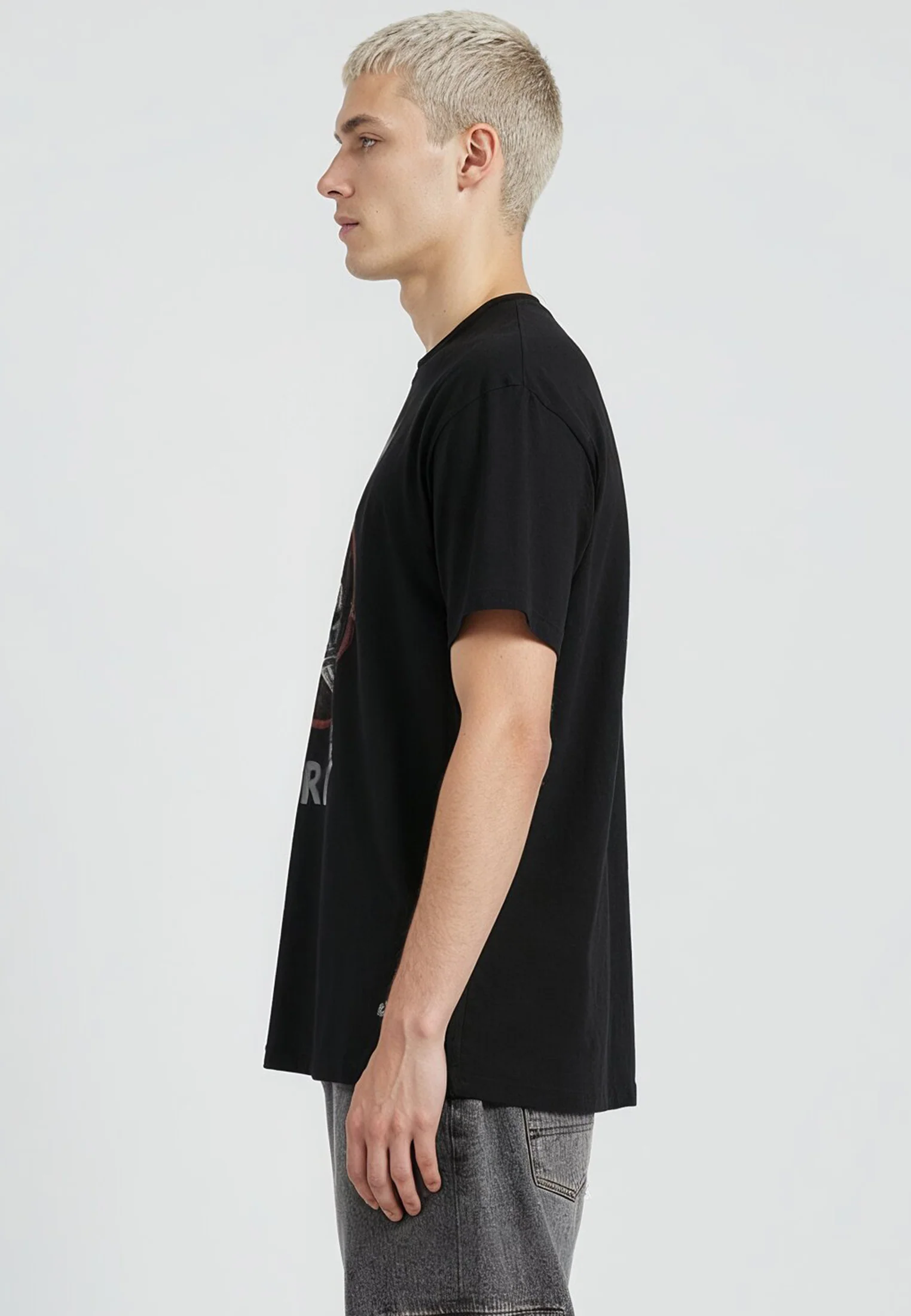 BORN TO RIDE T-SHIRT BLACK - Image 4