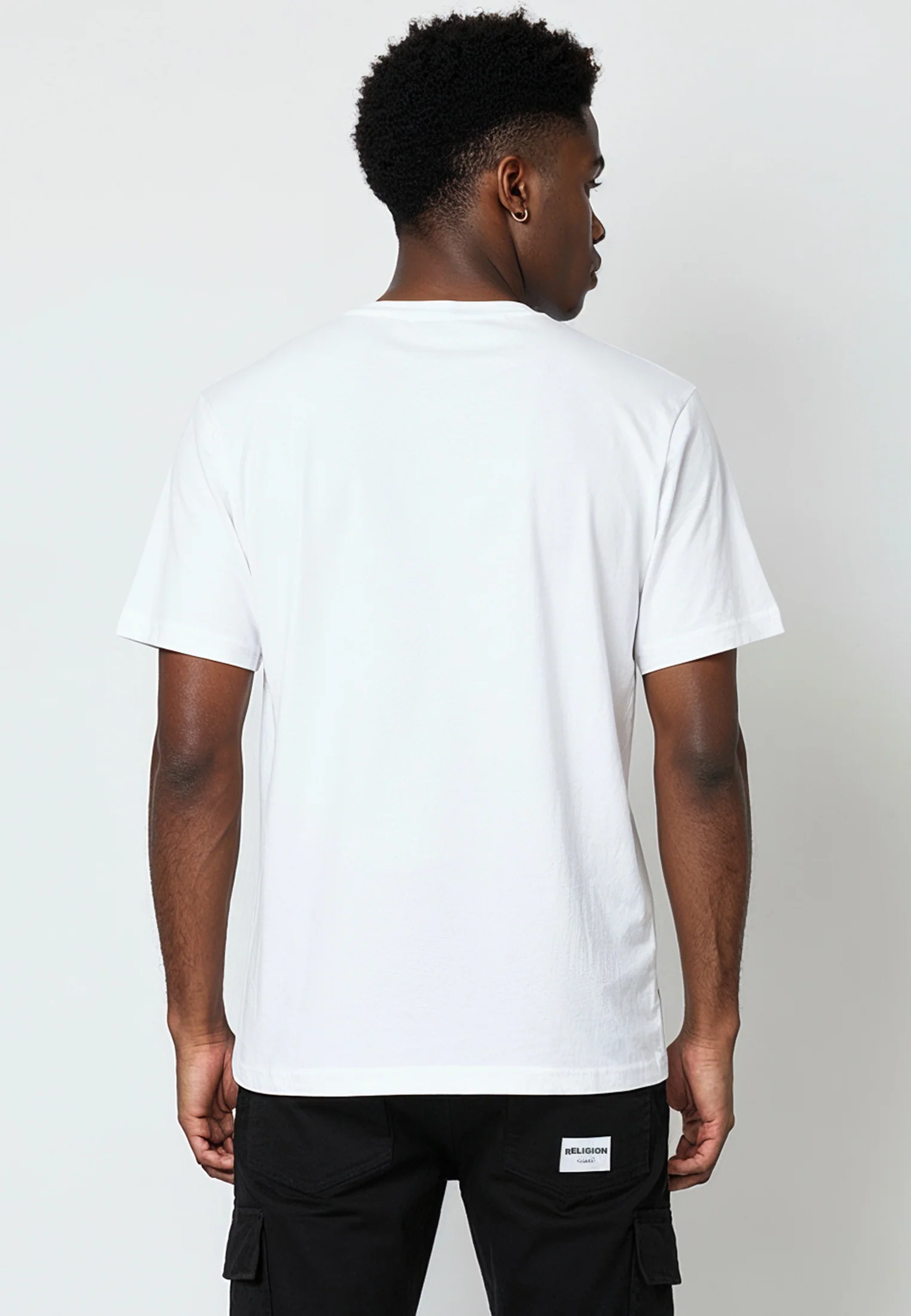 BORN TO RIDE T-SHIRT WHITE - Image 5