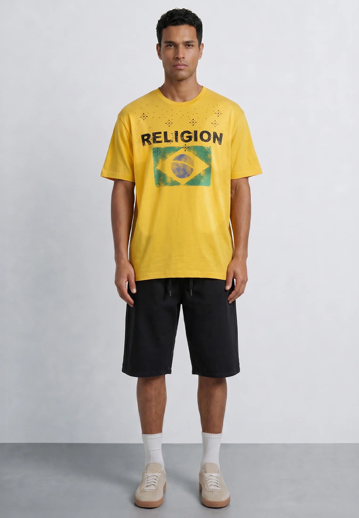 BRAZIL T-SHIRT YELLOW - Image 3