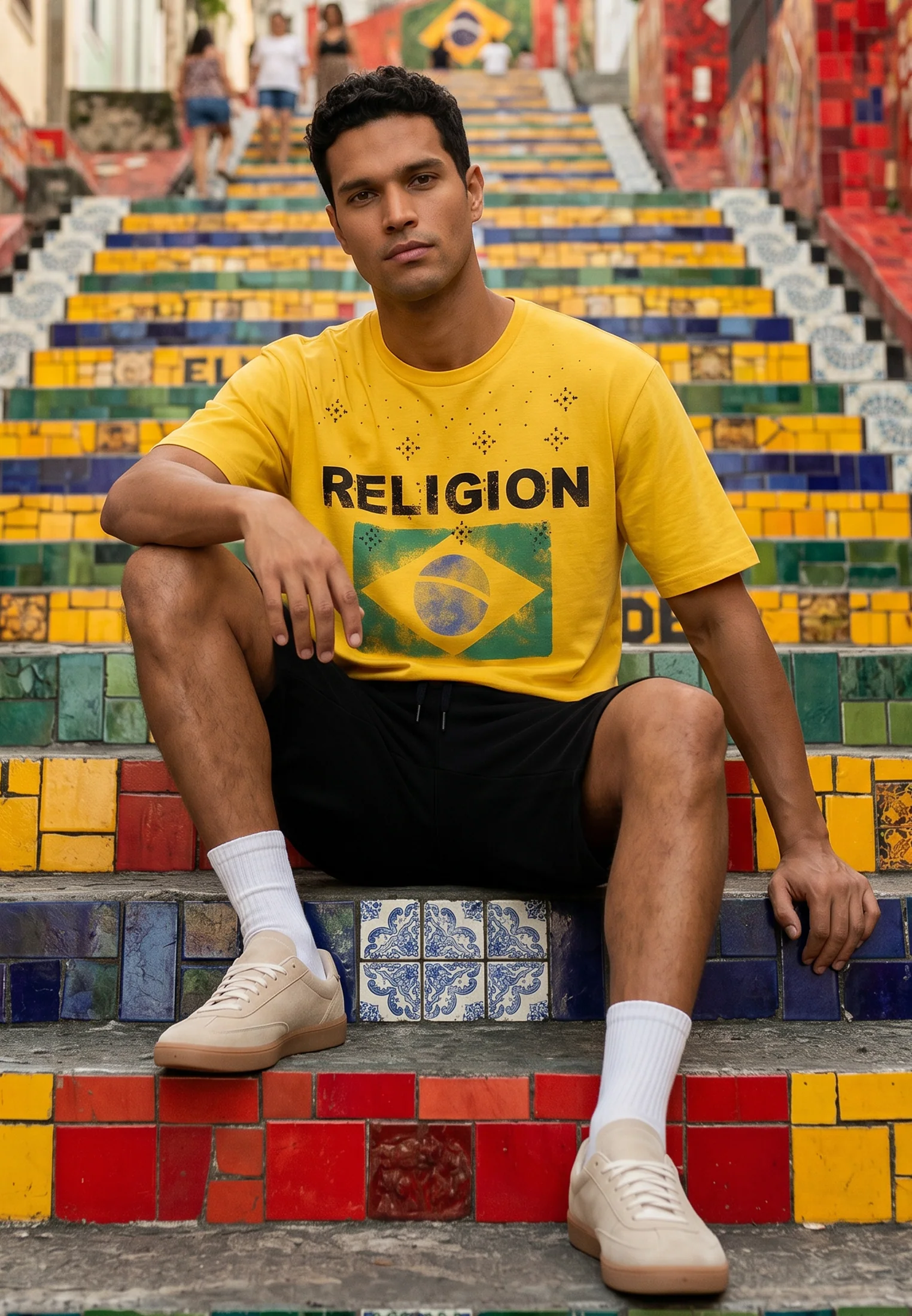 BRAZIL T-SHIRT YELLOW - Image 8