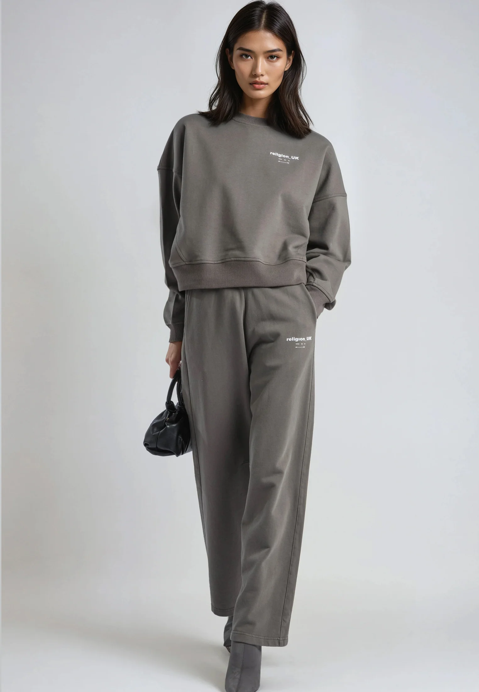 RELIGION UK BATWING SWEAT BRINDLE - Image 3