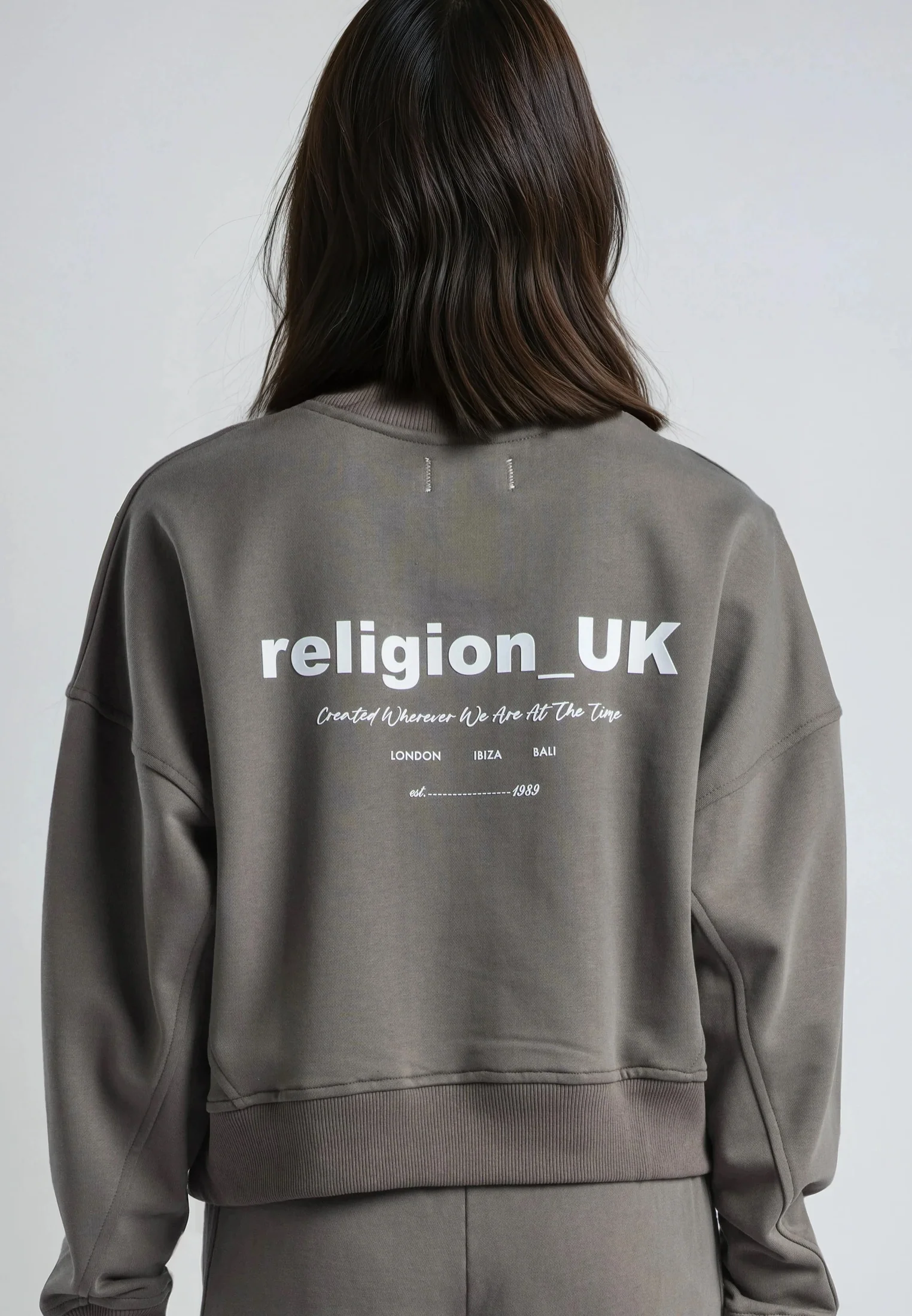 RELIGION UK BATWING SWEAT BRINDLE - Image 5