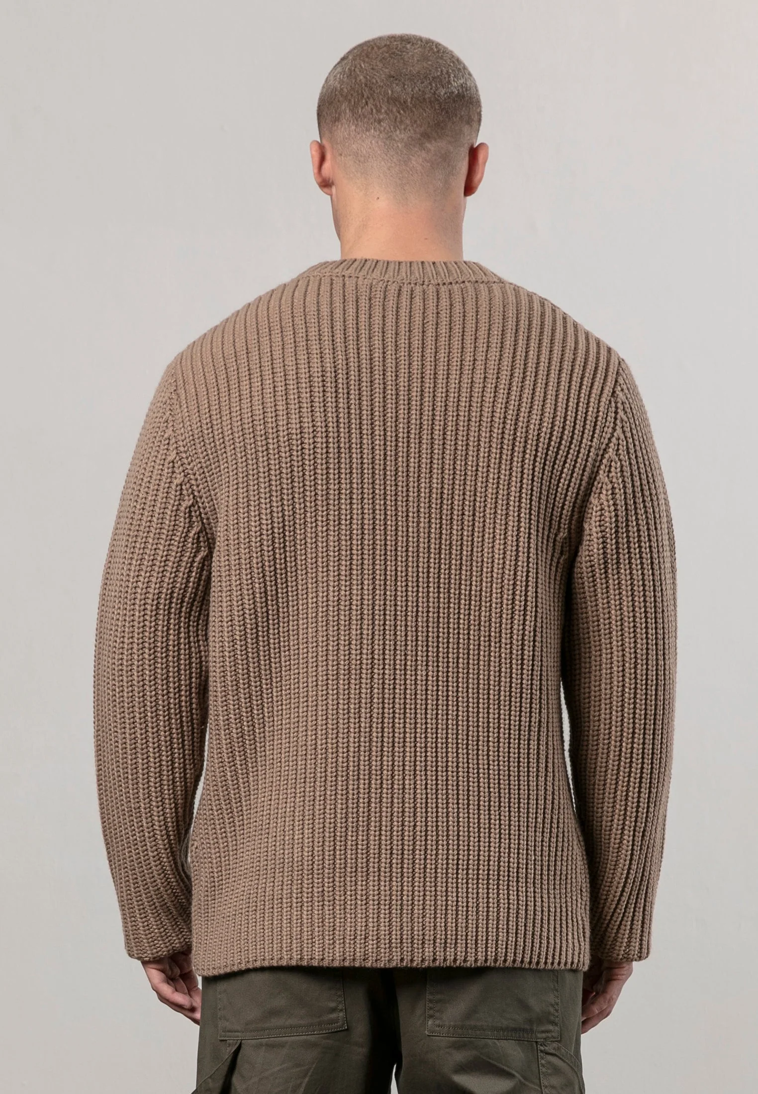 BUTTON CARDI FAWN - Image 4