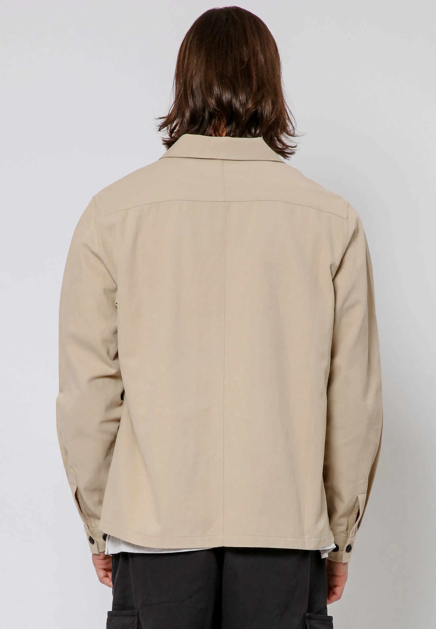 BUTTON UP OVER SHIRT DRILL STONE - Image 3