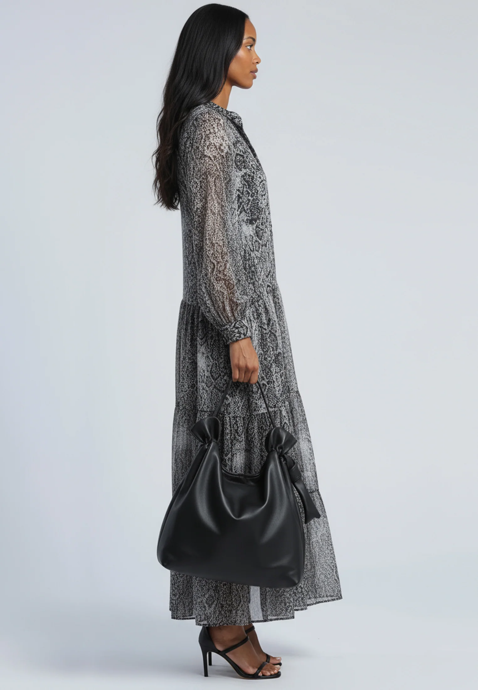 CALA MAXI DRESS SNAKE SKIN PRINT - Image 6