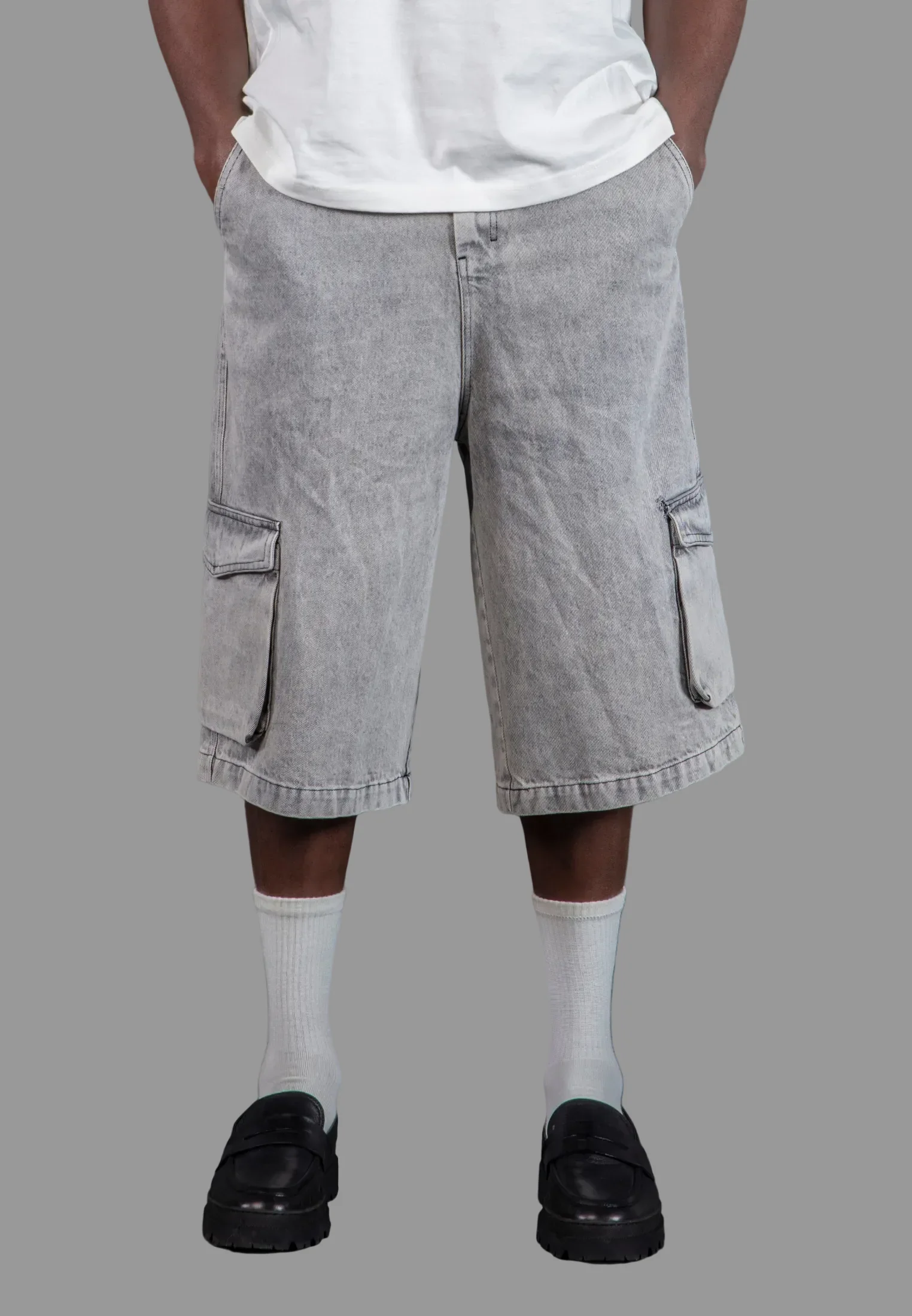 CARGO JORT QUANTUM WASHED CHARCOAL - Image 3