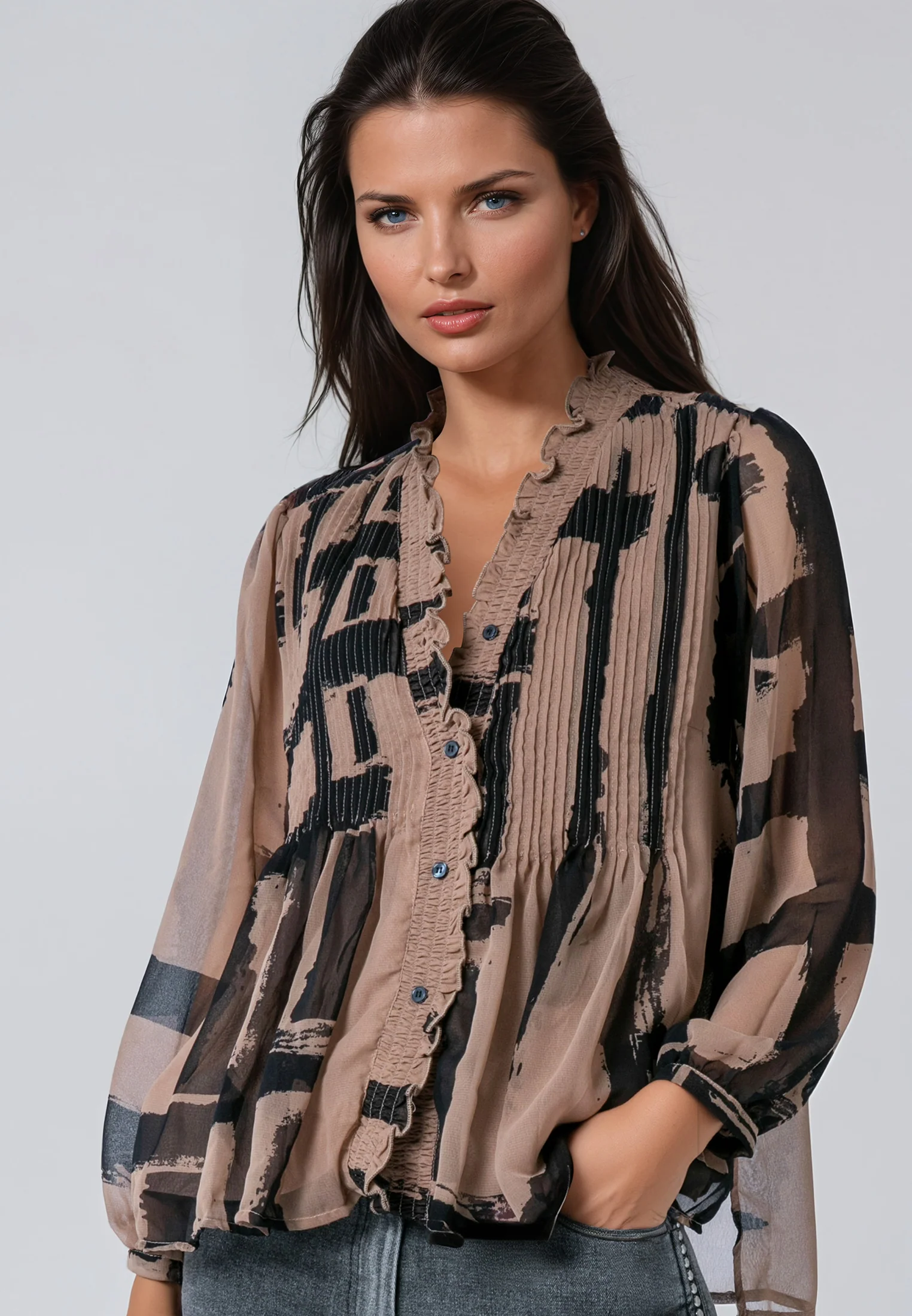 CAROLINA SHIRT SELVAGE COCO