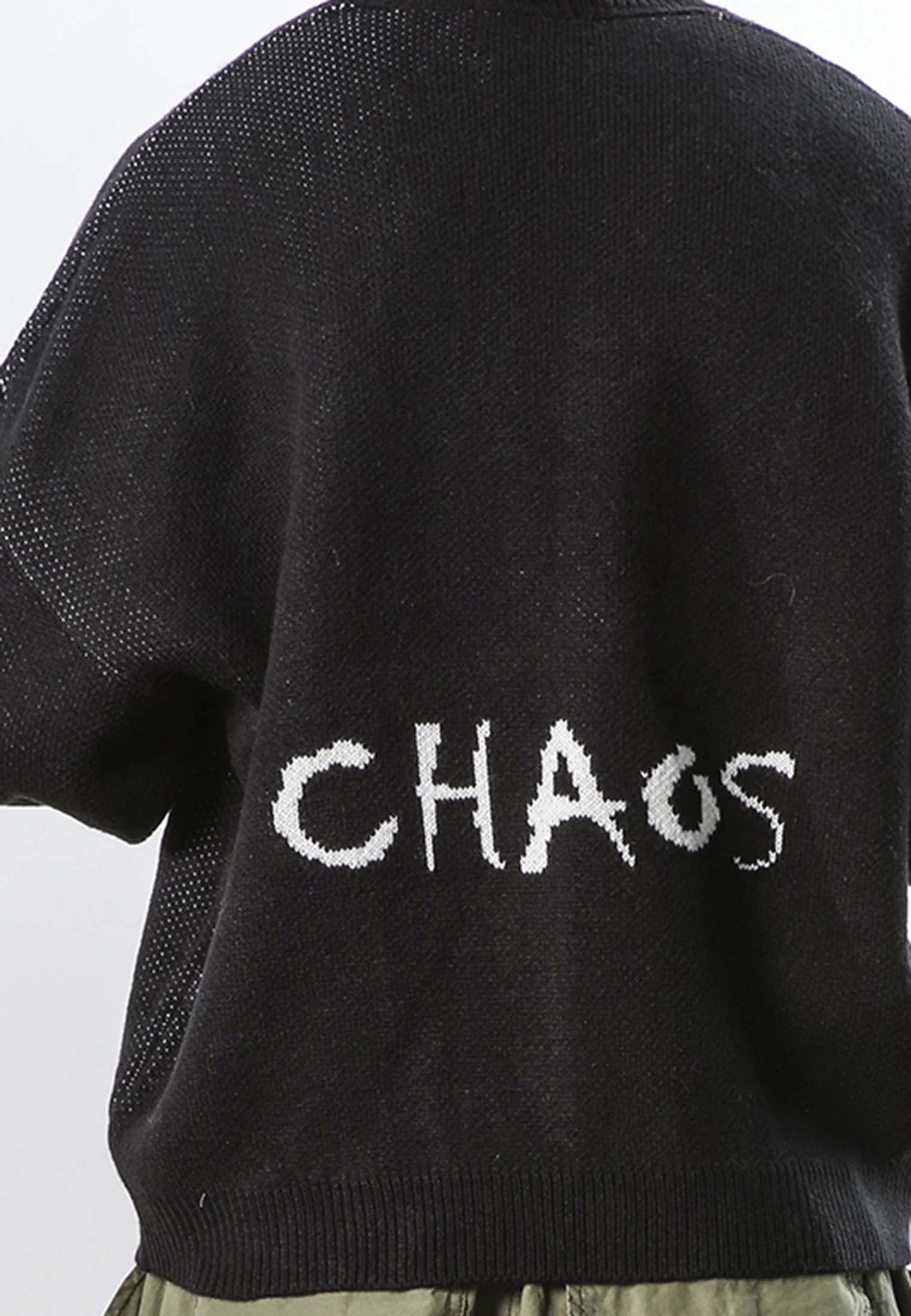 CHAOS KNIT BLACK - Image 5