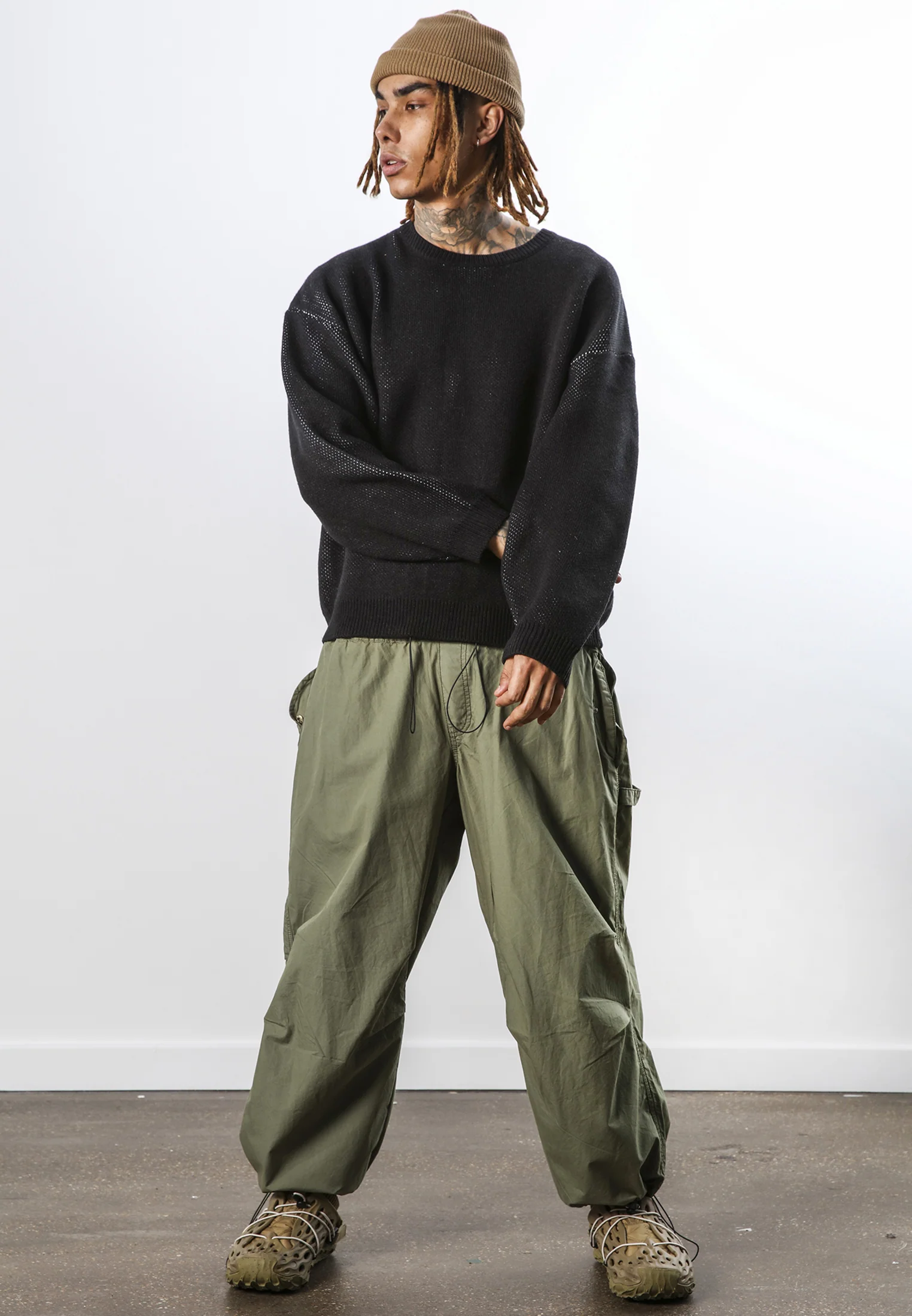 CHAOS KNIT BLACK - Image 7