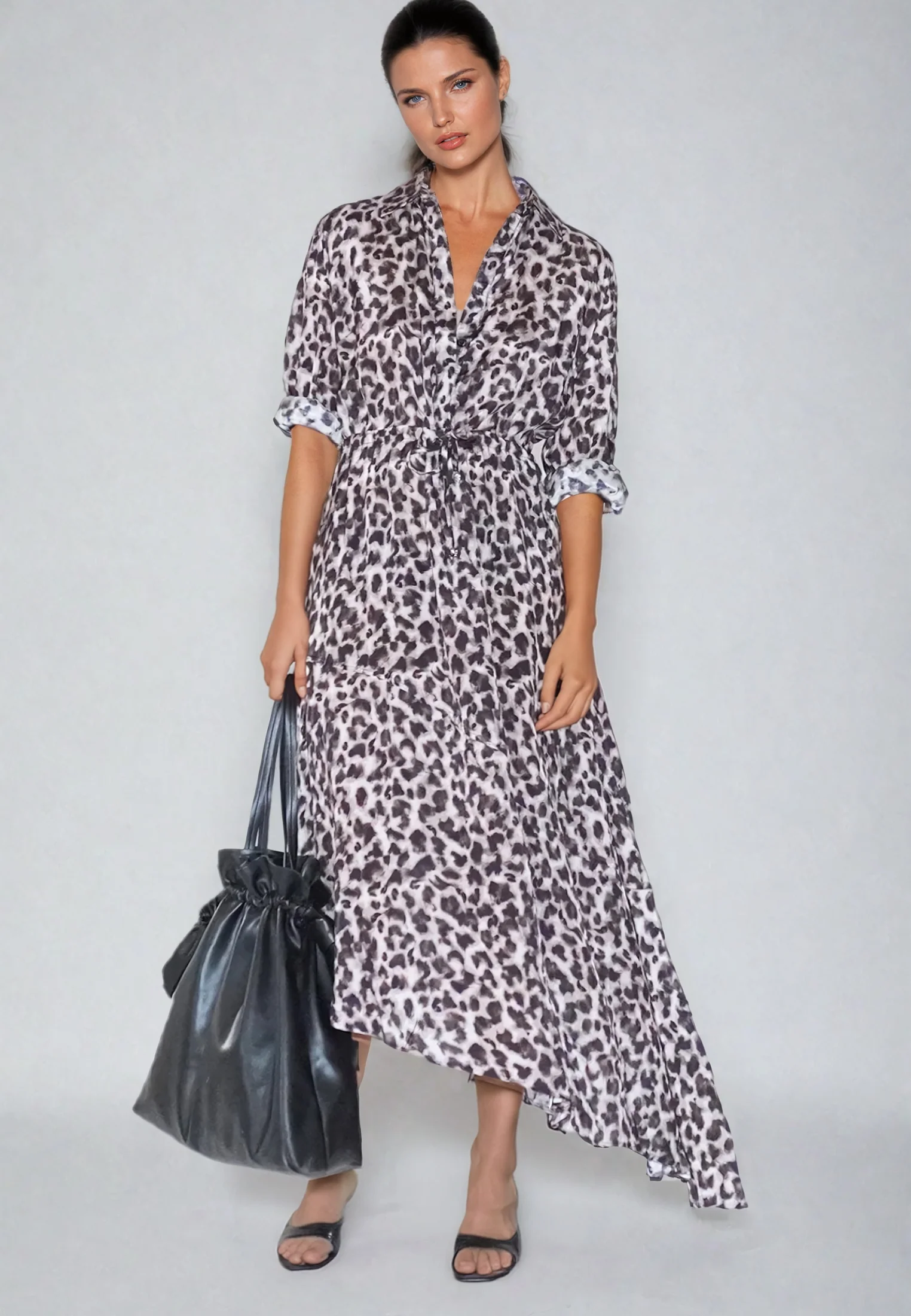 CHARISMA LEOPARD PRINT MAXI DRESS - Image 3