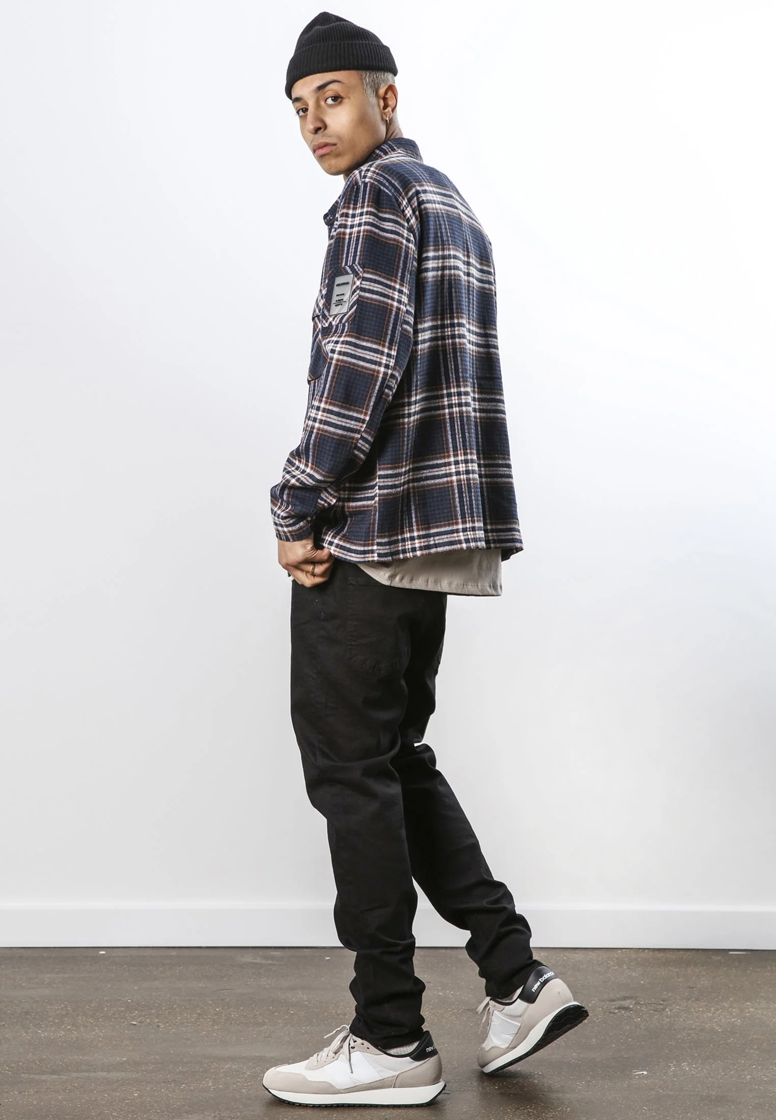 CHECK OVER SHIRT BLUE CHECK - Image 4