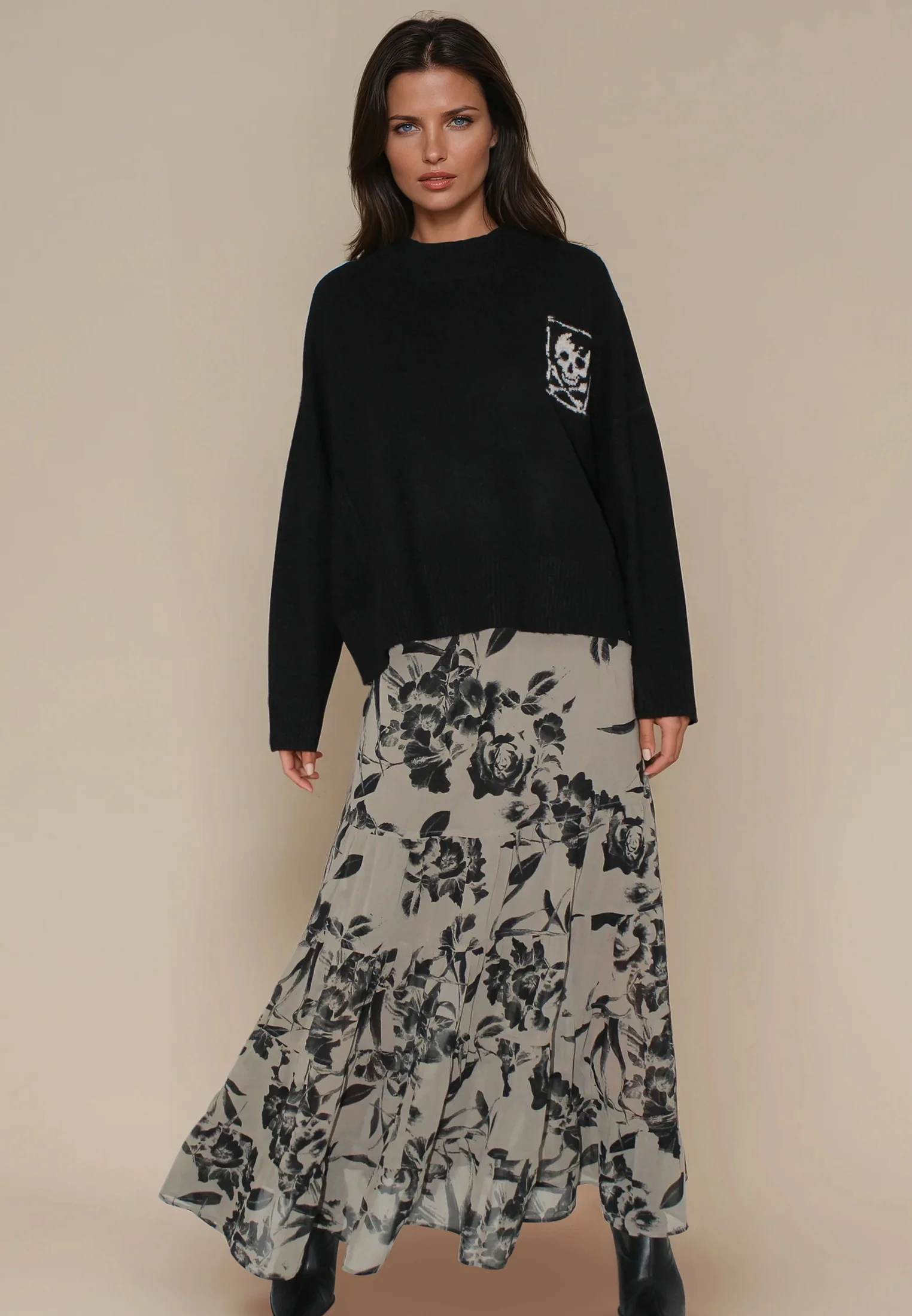 CITRINE SKIRT ROSA PINE FLORAL - Image 6