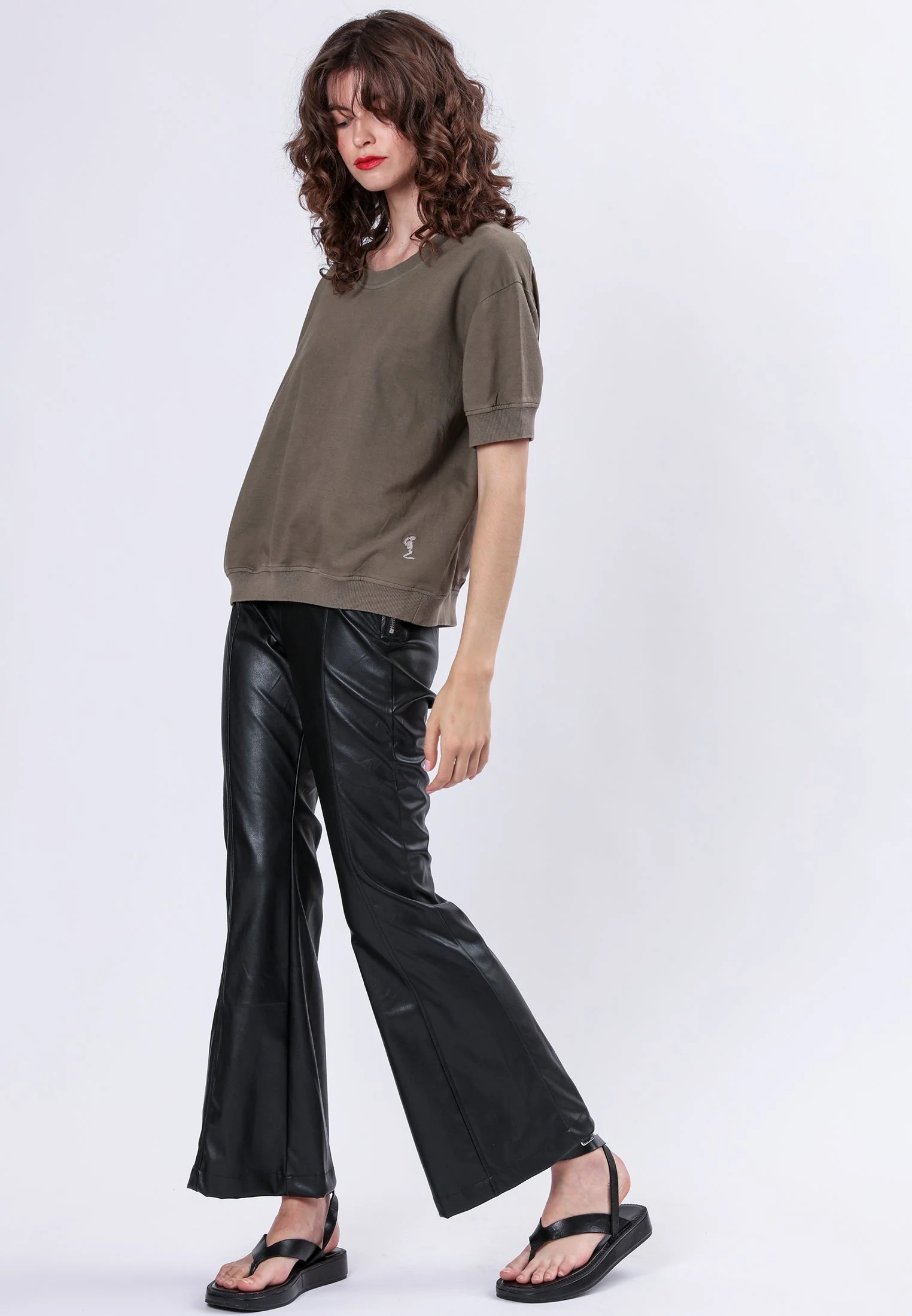 CITRINE TOP KHAKI - Image 7