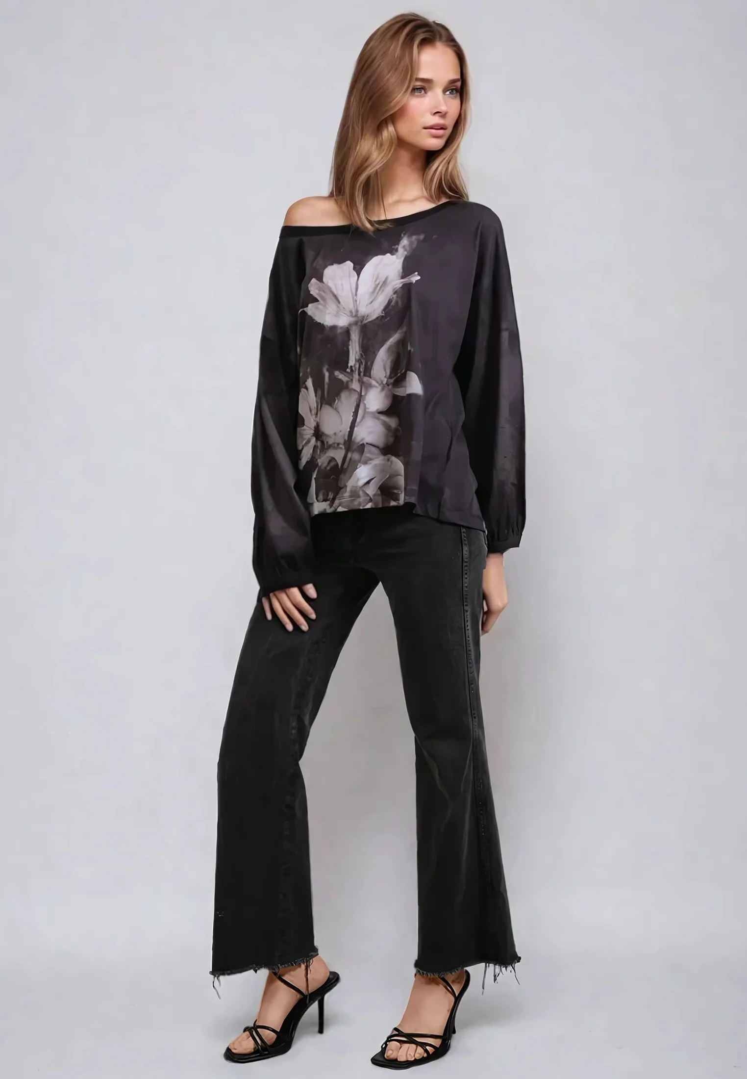 CLOAK LS TOP WILD PRINT - Image 2