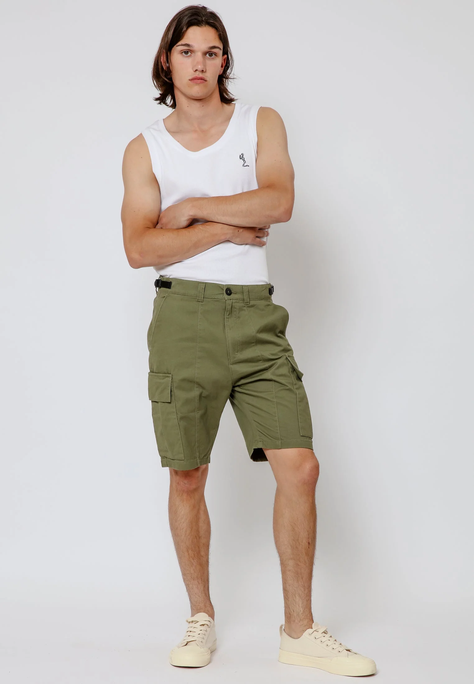 COMBAT SHORTS KHAKI - Image 5