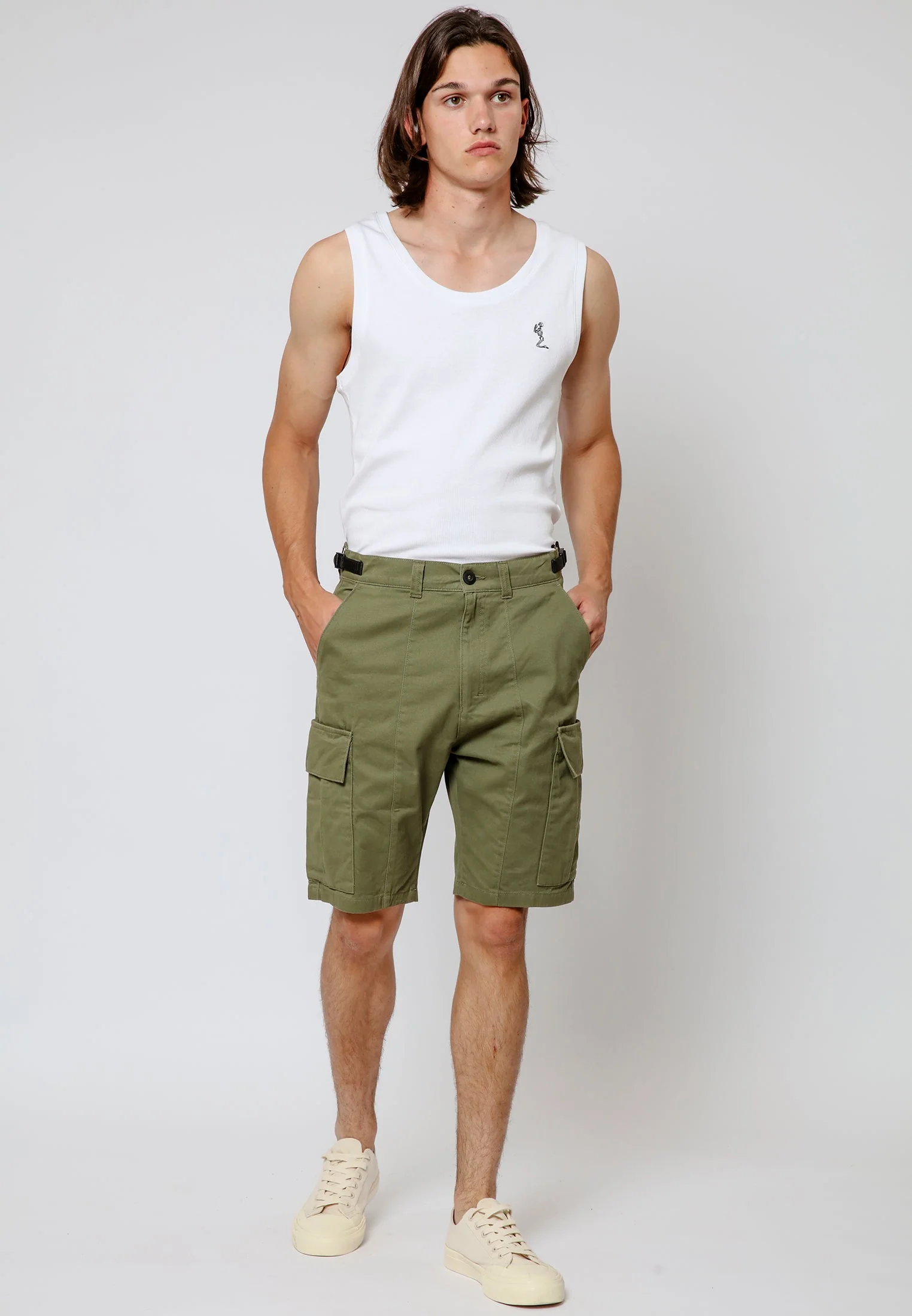 COMBAT SHORTS KHAKI - Image 6