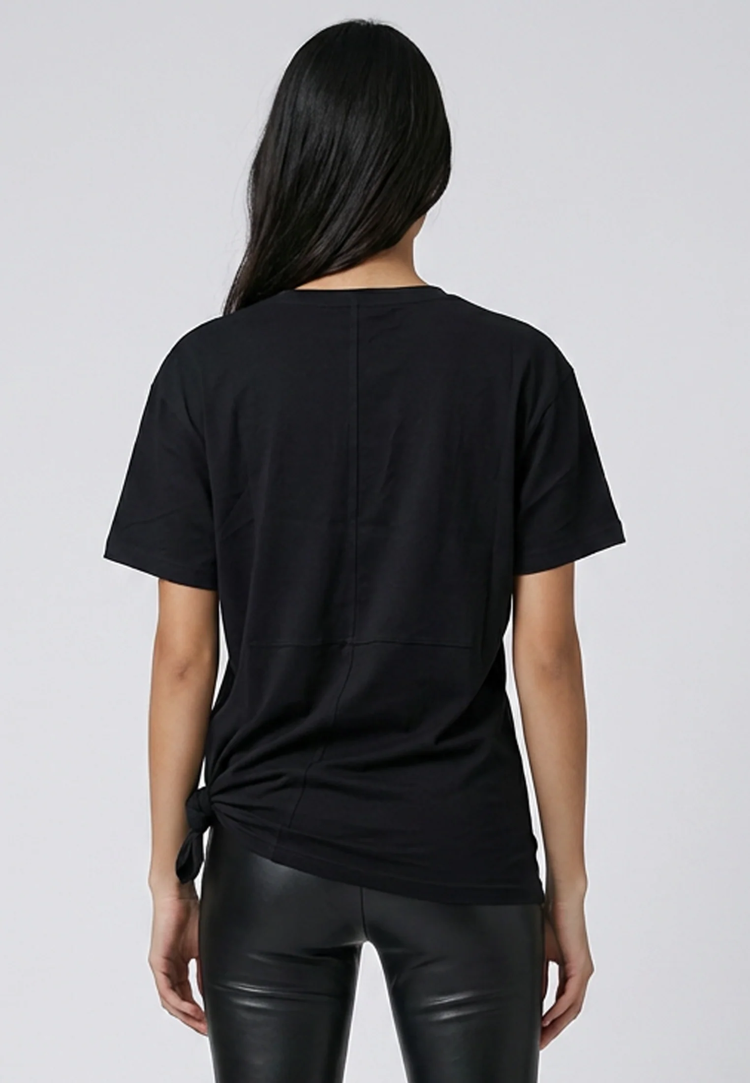 CORNERSTONE T-SHIRT WASHED BLACK - Image 3