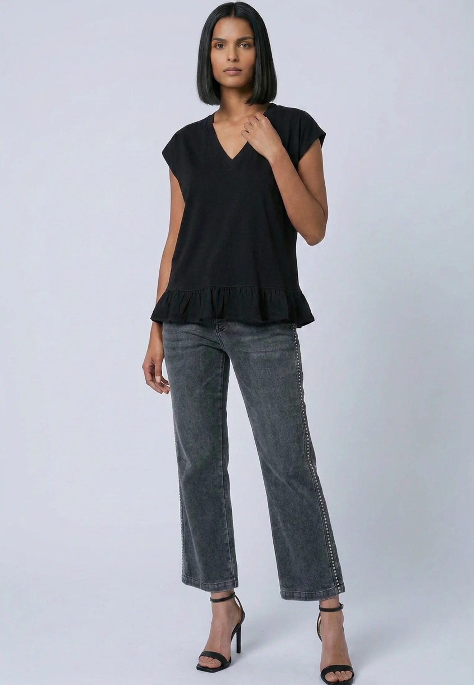 INNUENDO TOP JET BLACK - Image 2
