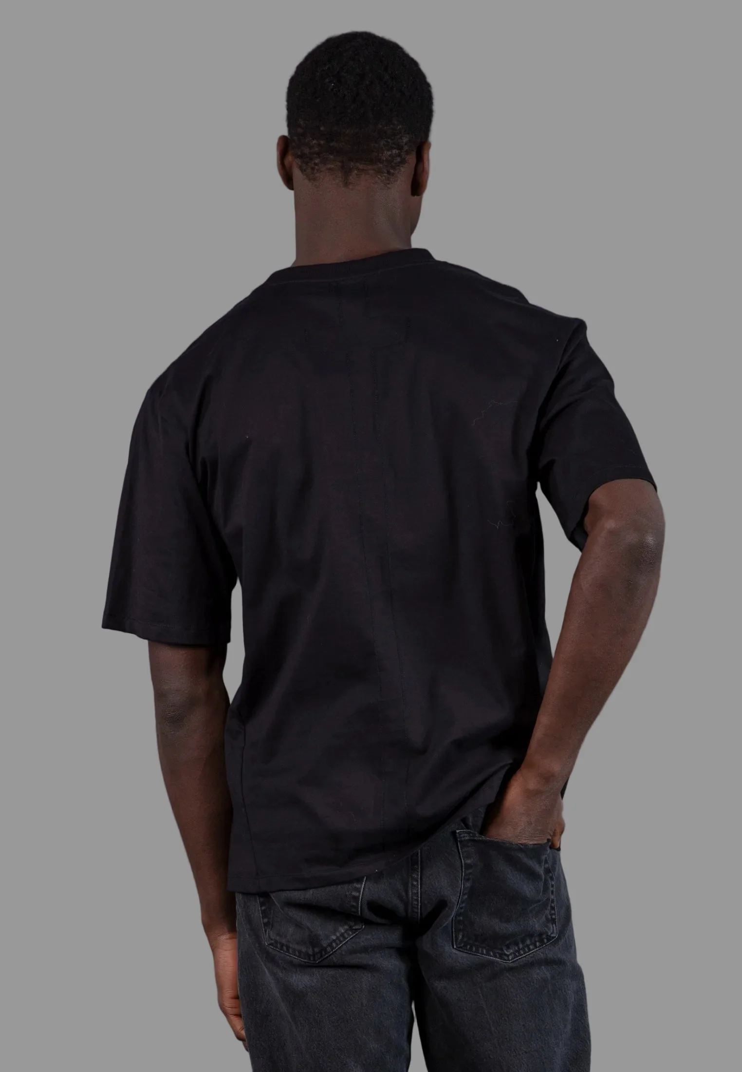 CRACK T-SHIRT BLACK - Image 2