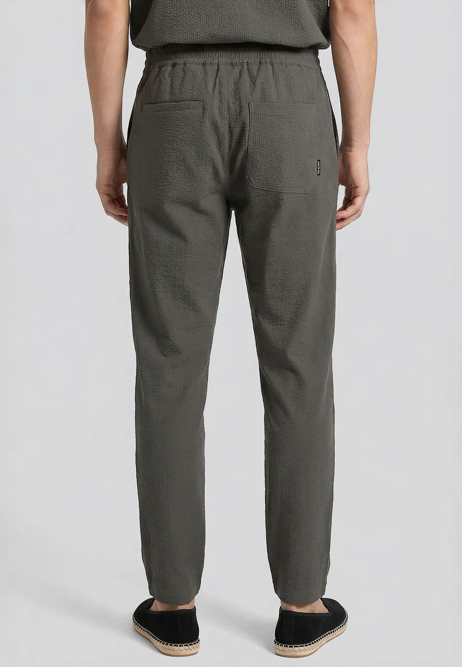 CRINKLE CHINO SLATE - Image 2