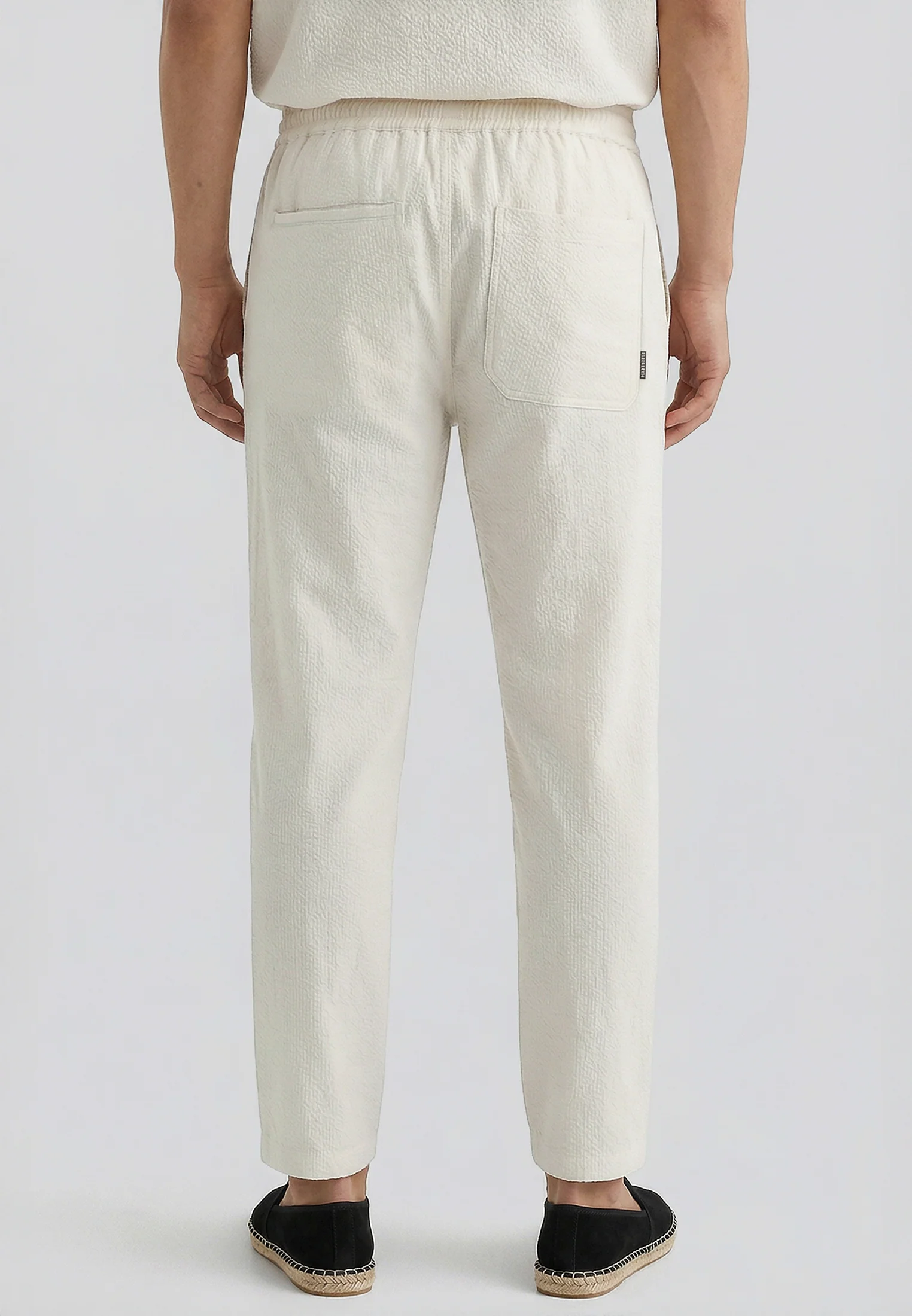 CRINKLE CHINO STONE - Image 3